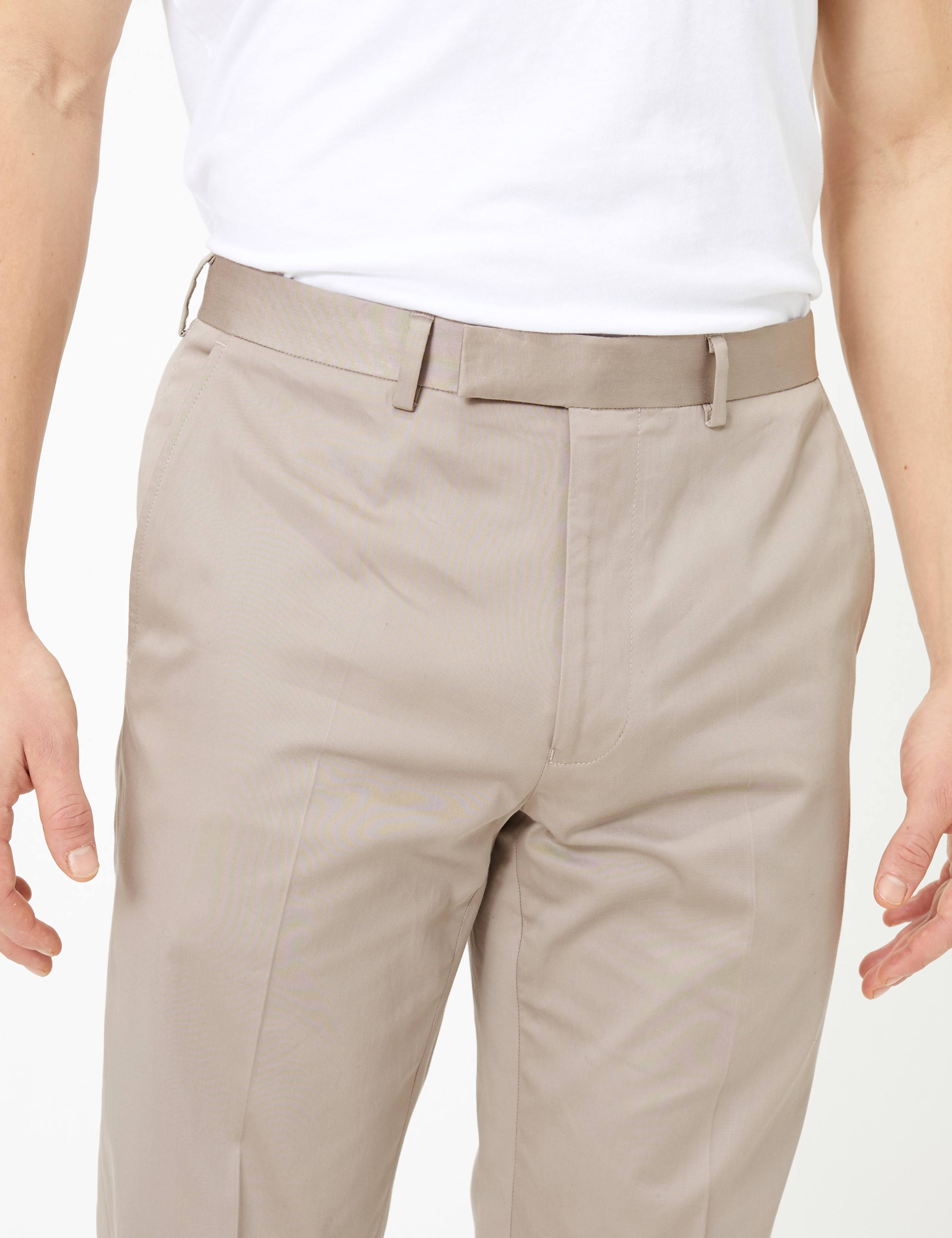 Slim Fit Trousers with Stretch 3 of 7