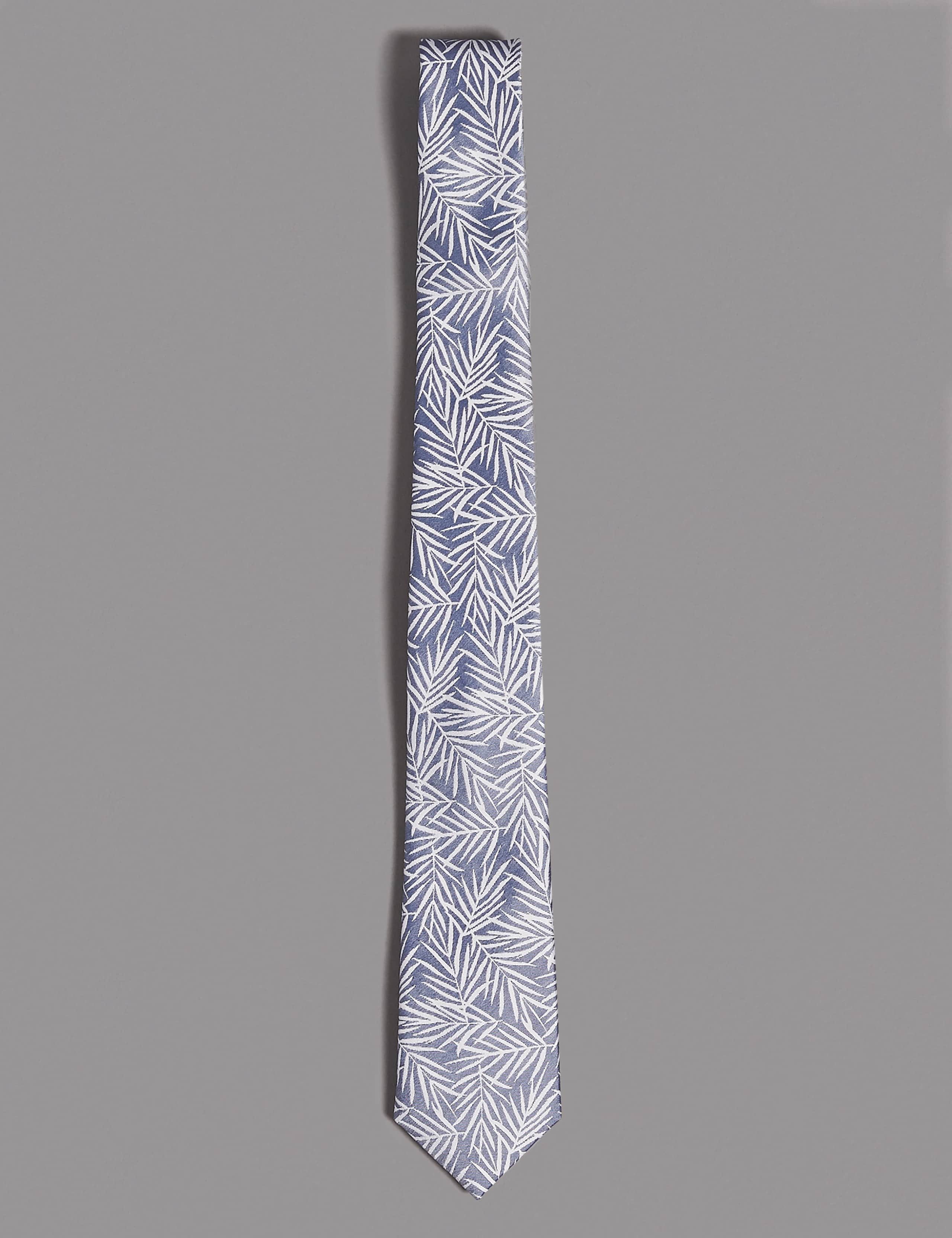 Pure Silk Leaf Tie 1 of 3