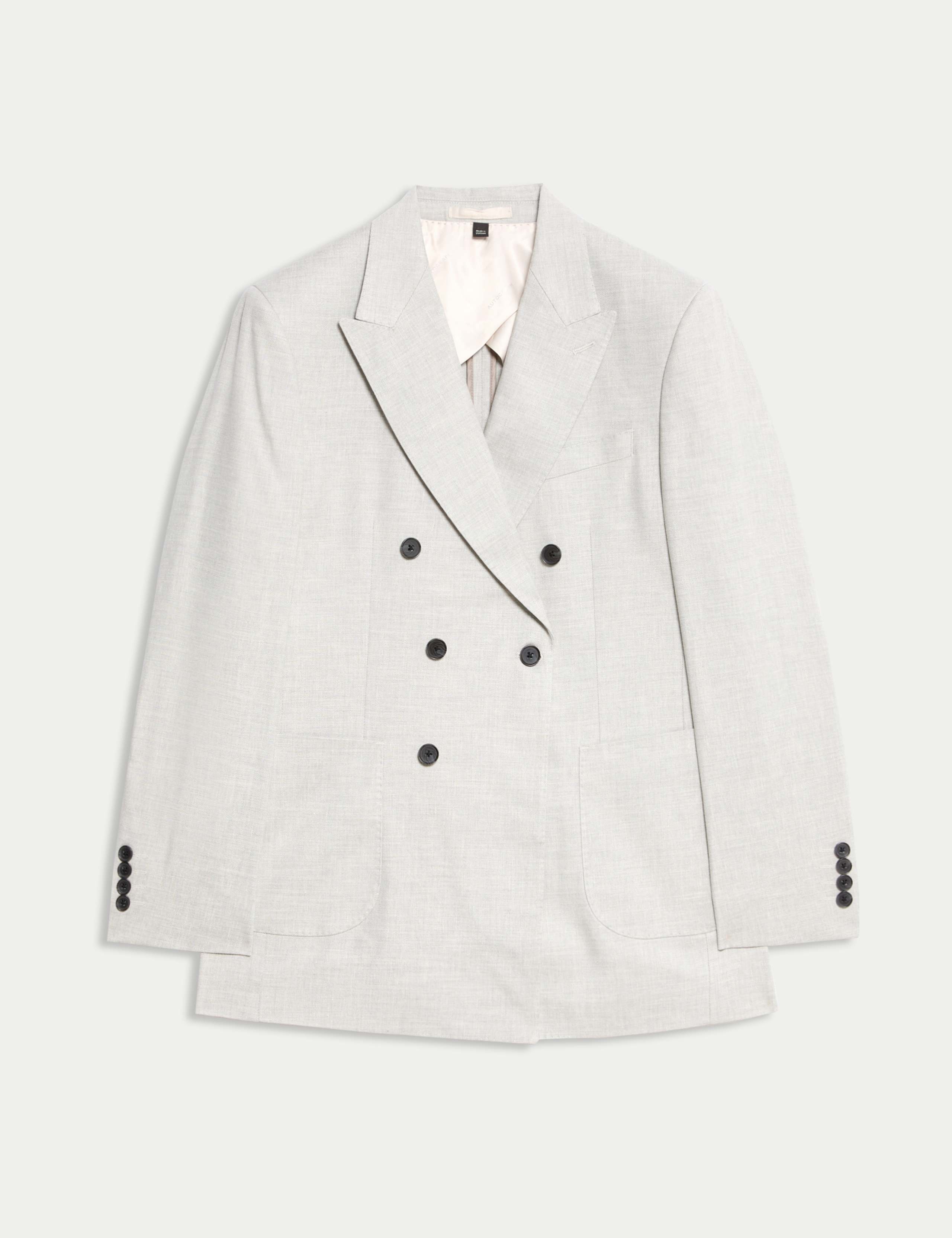 Tailored Fit Linen Blend Twill Blazer 2 of 8