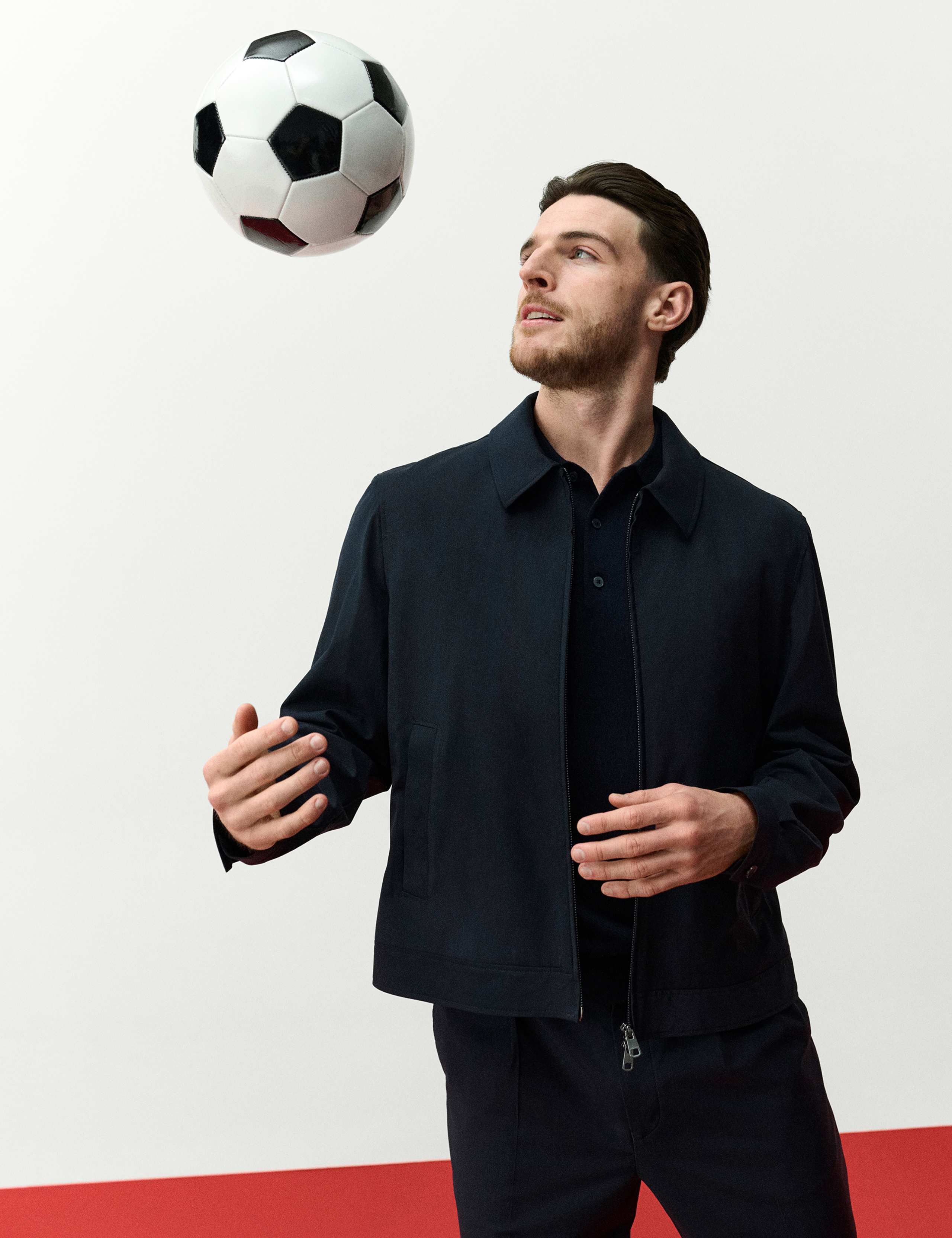 Tailored Fit Performance Harrington Jacket 1 of 7