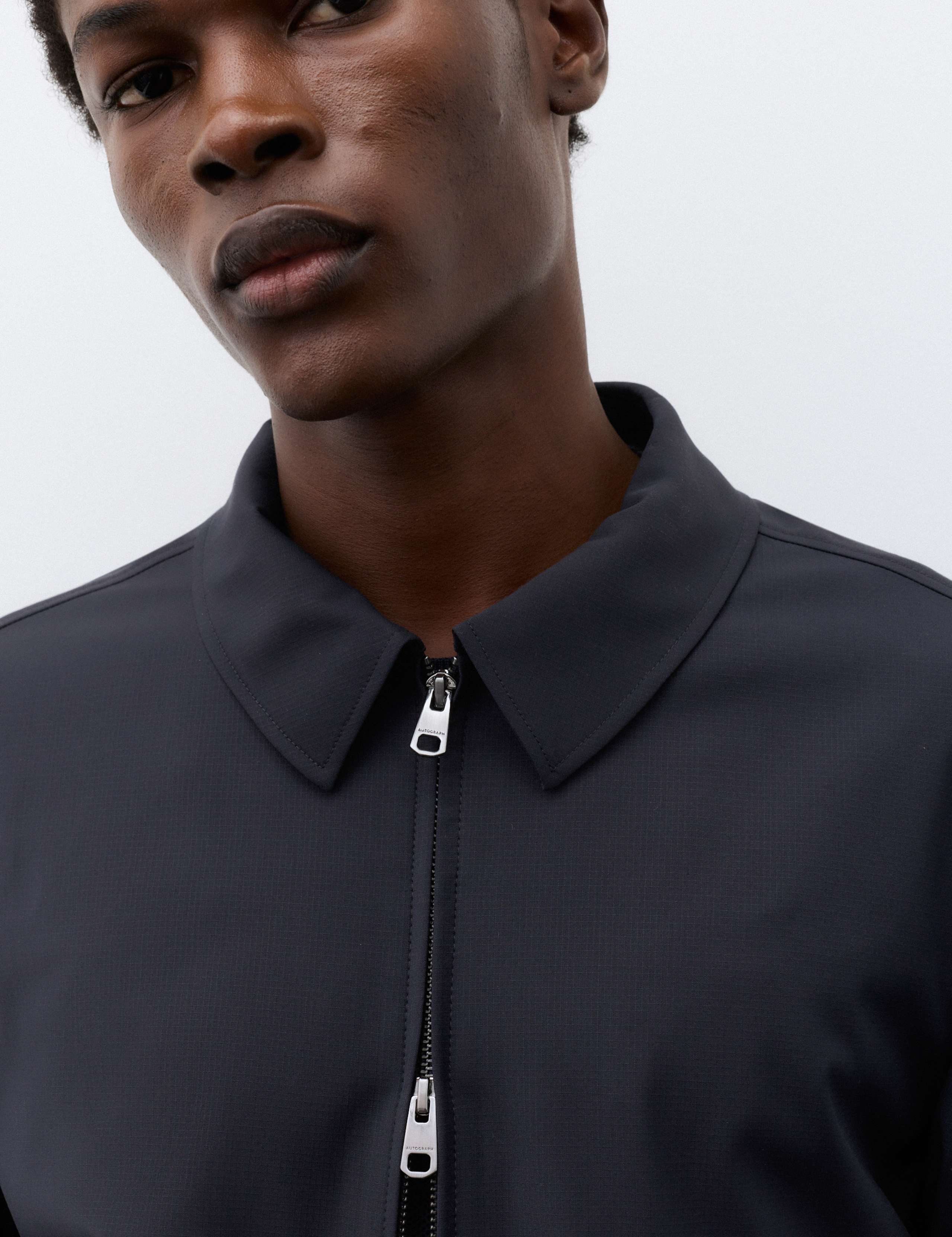 Tailored Fit Performance Harrington Jacket 7 of 7