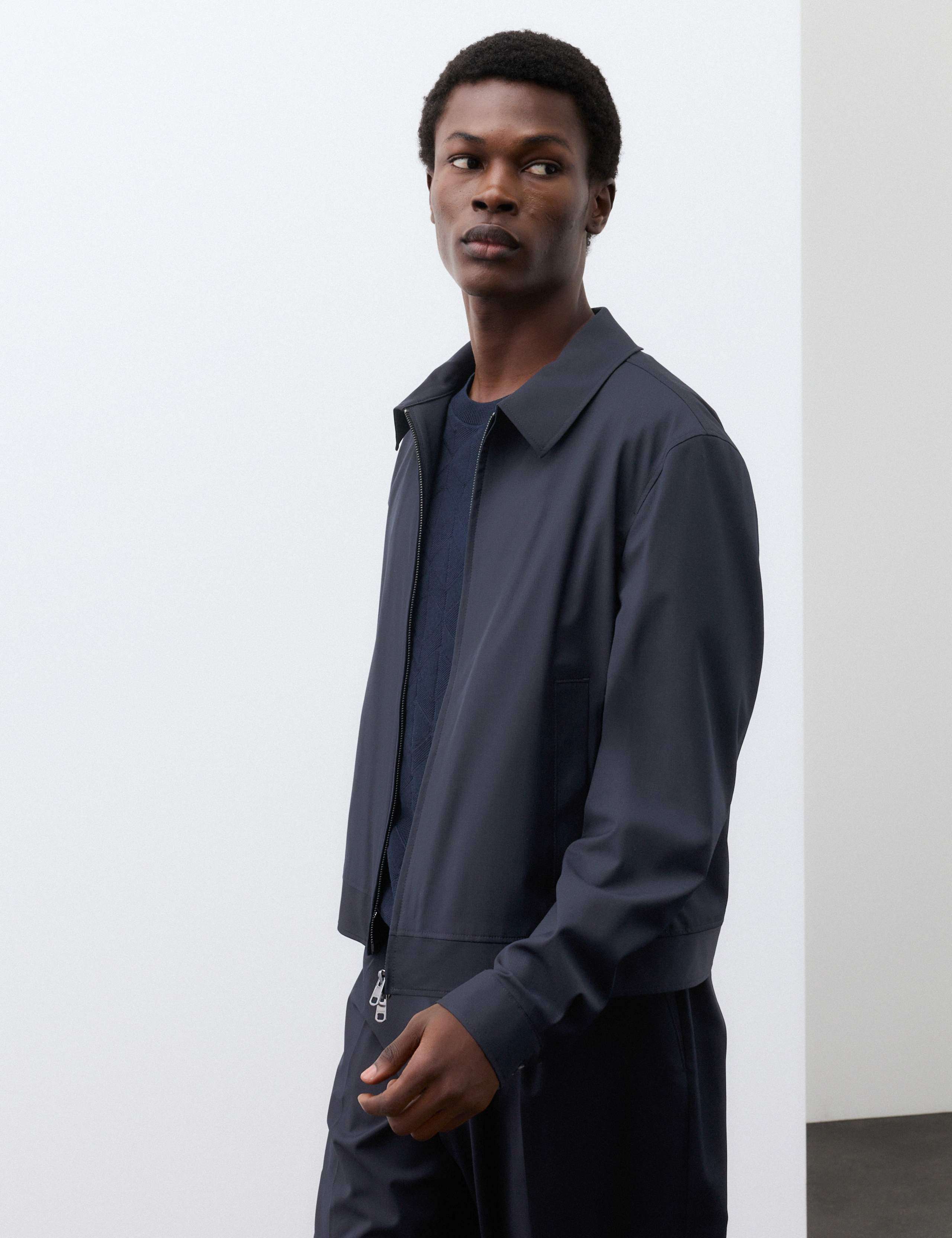 Tailored Fit Performance Harrington Jacket 3 of 7