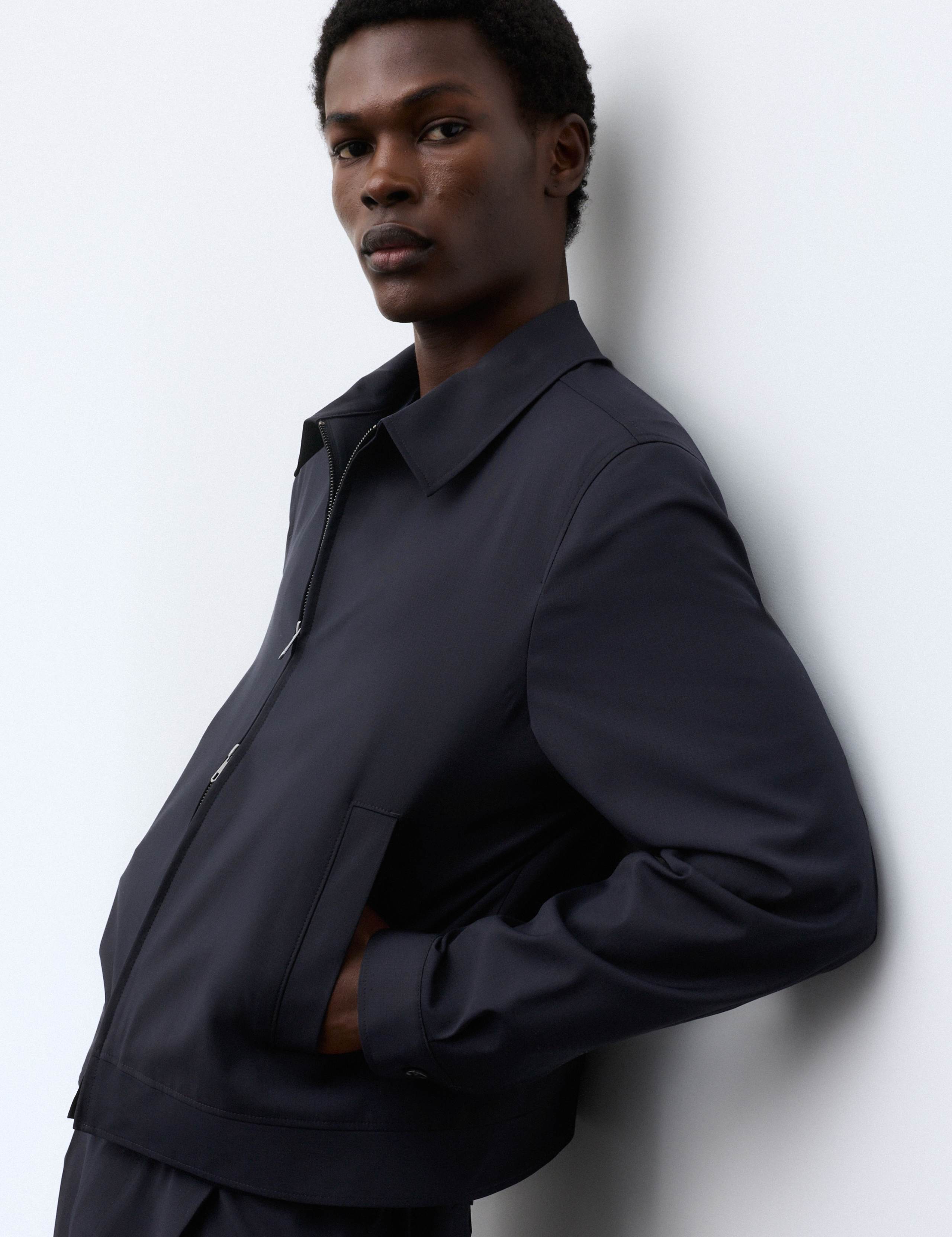 Tailored Fit Performance Harrington Jacket 6 of 7