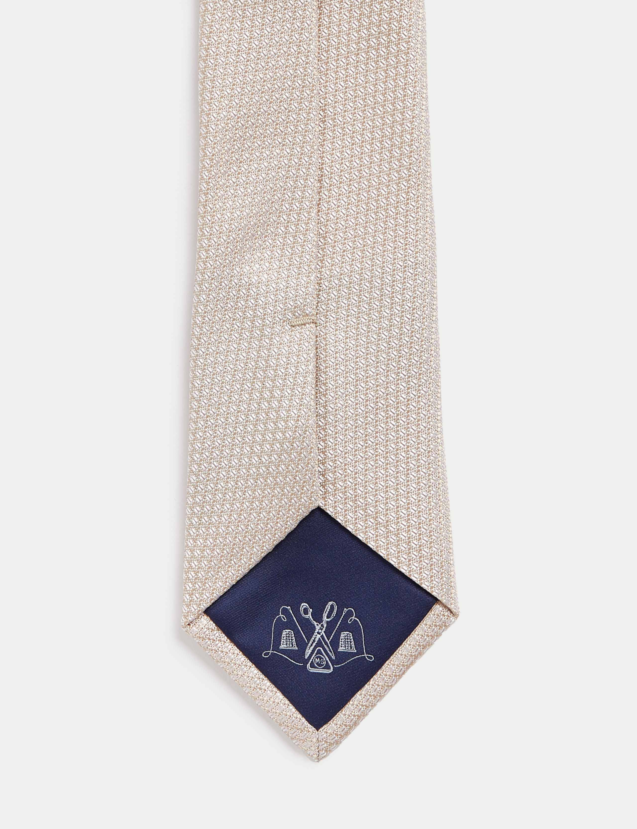 Textured Pure Silk Tie 2 of 2