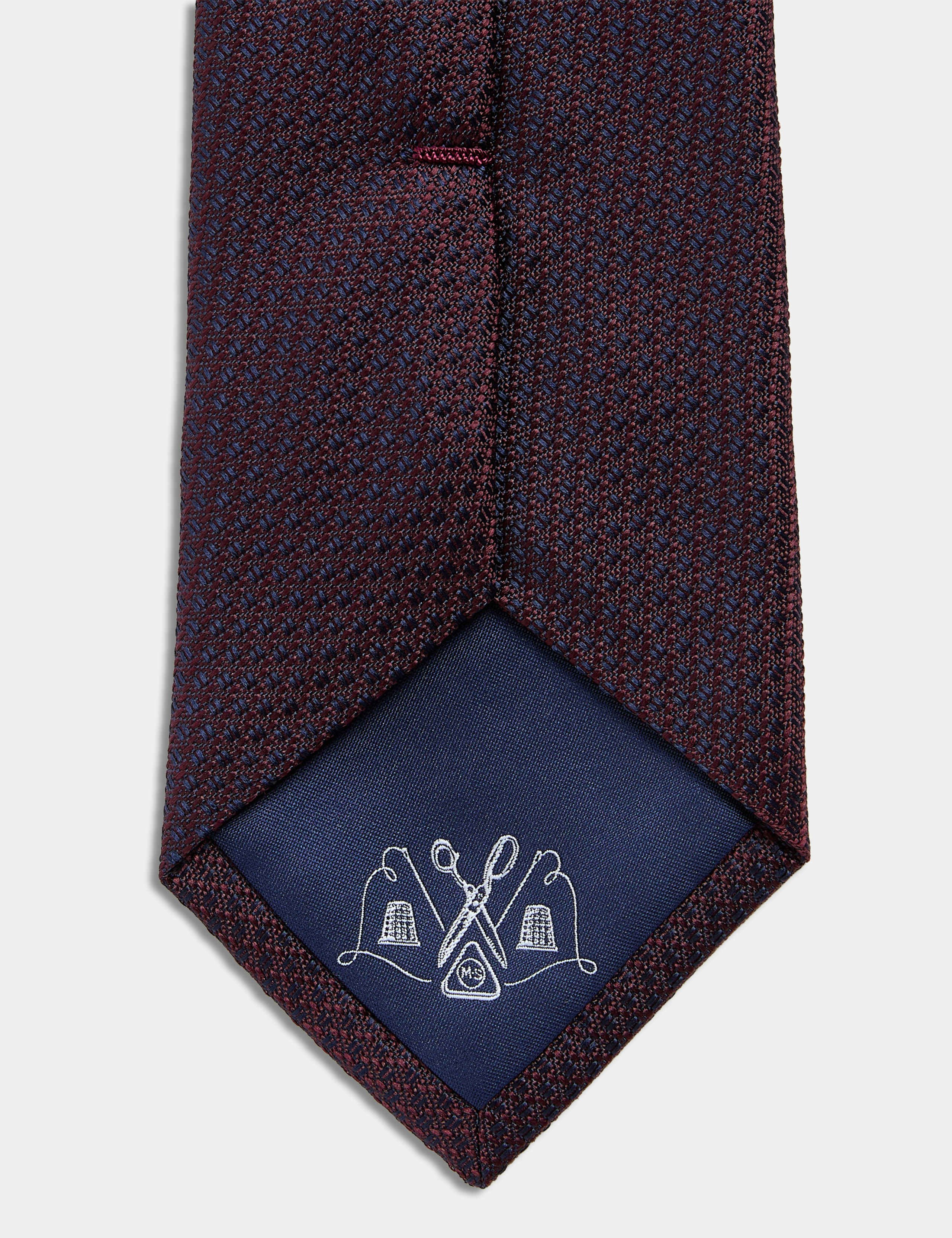 Textured Pure Silk Tie 2 of 2