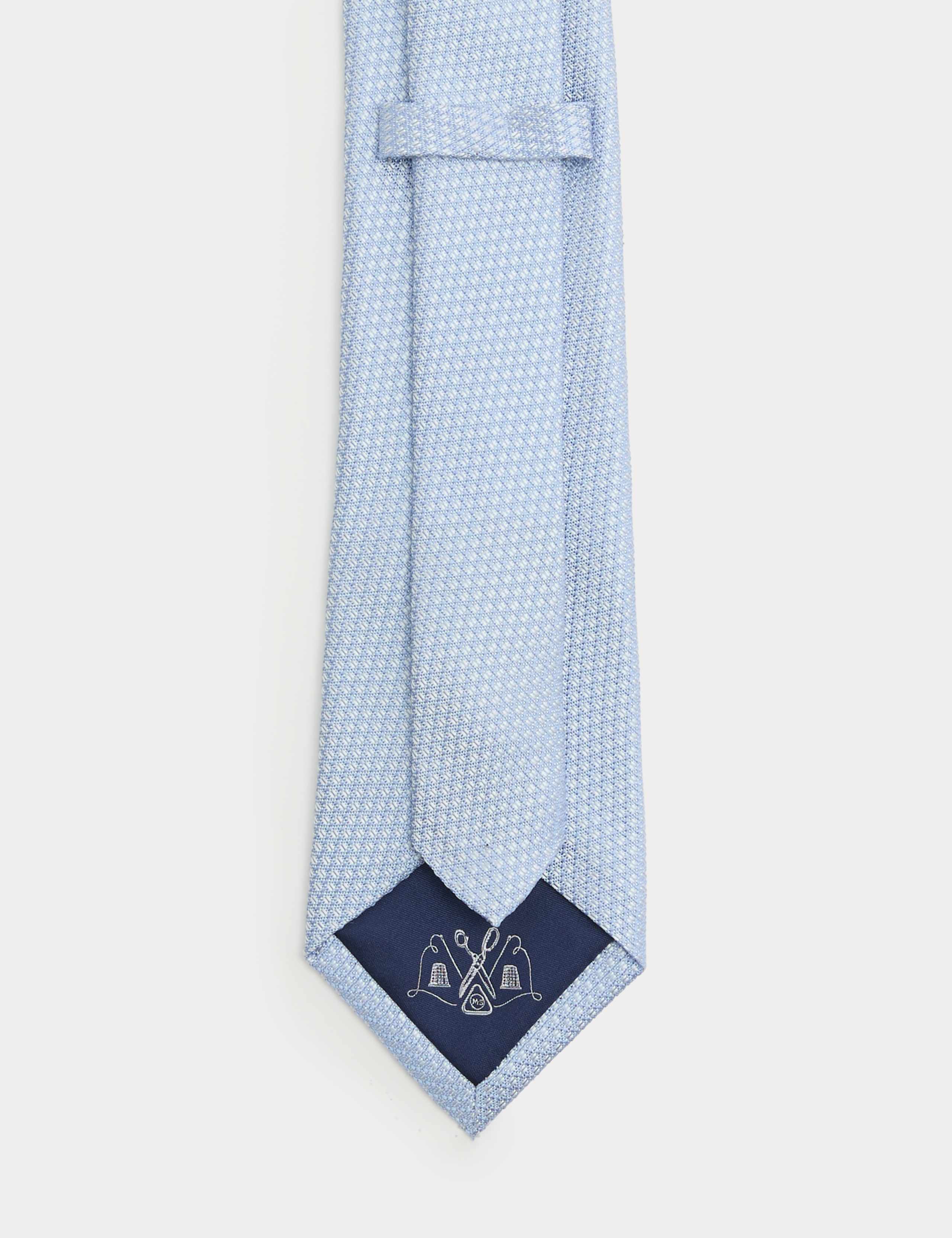 Textured Pure Silk Tie 3 of 3