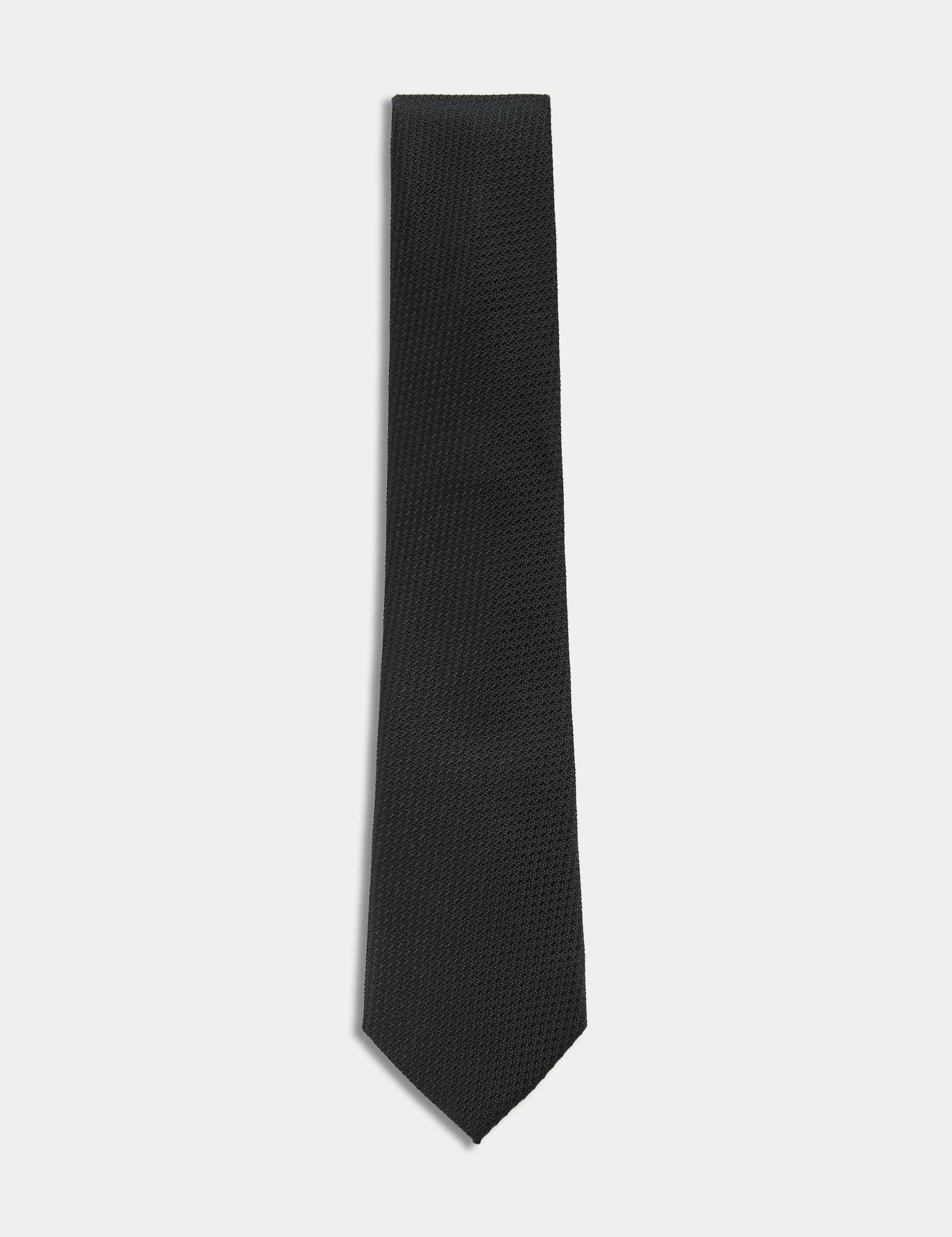 Textured Pure Silk Tie 1 of 2