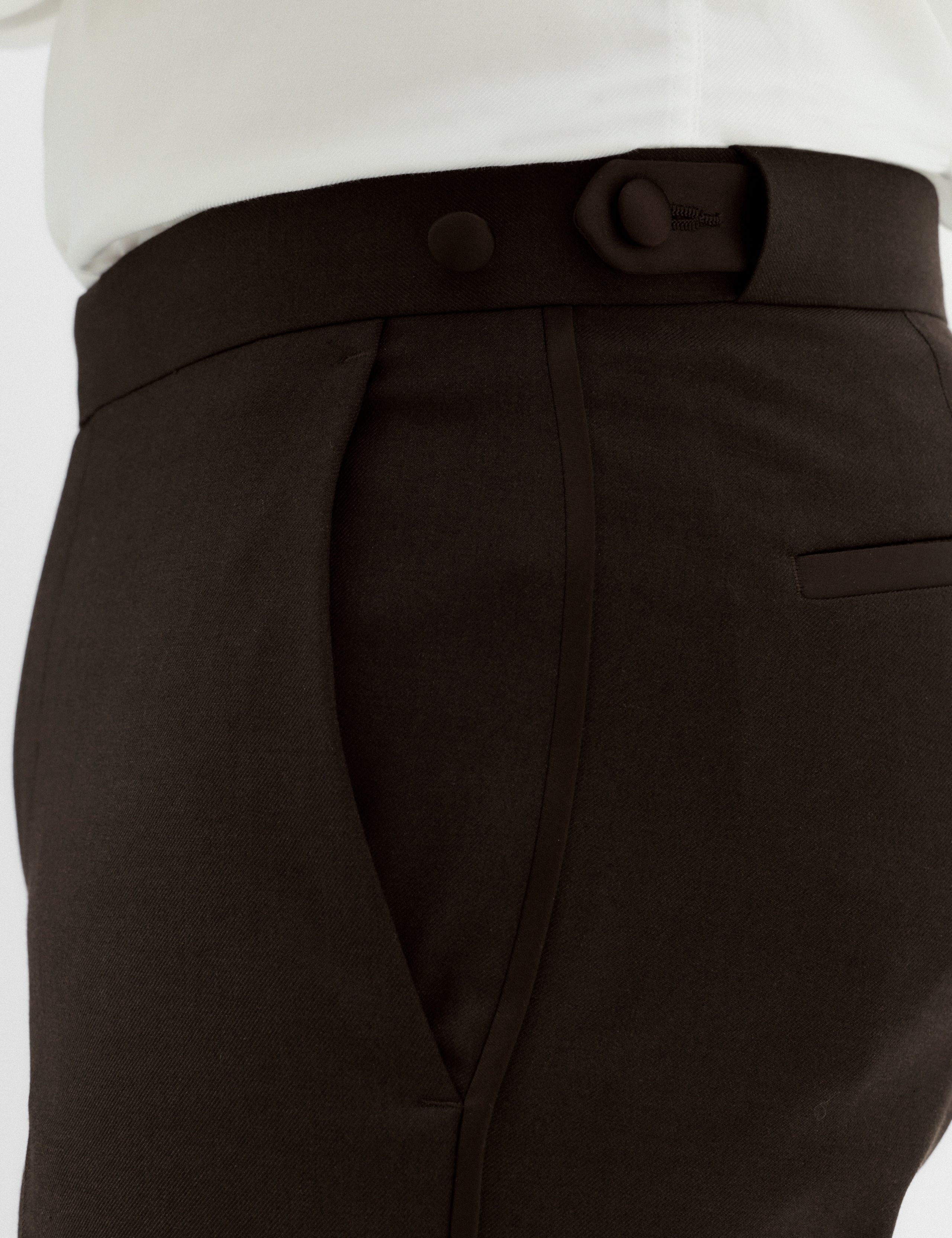 Tailored Fit Tuxedo Trousers 3 of 6