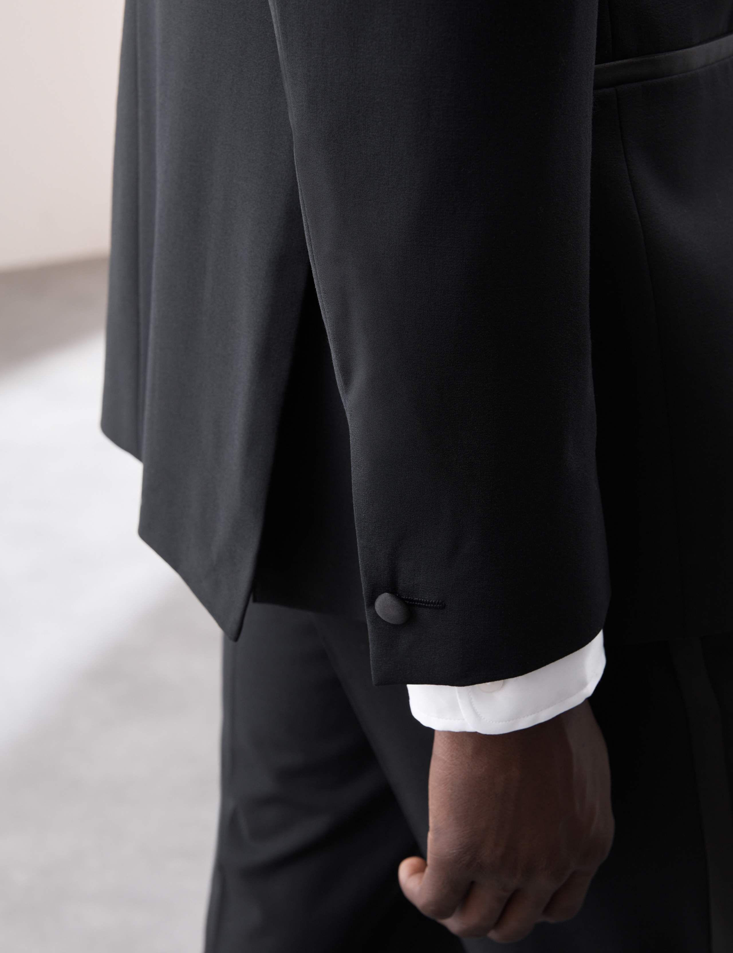 Tailored Fit Wool Blend Tuxedo Jacket 6 of 6