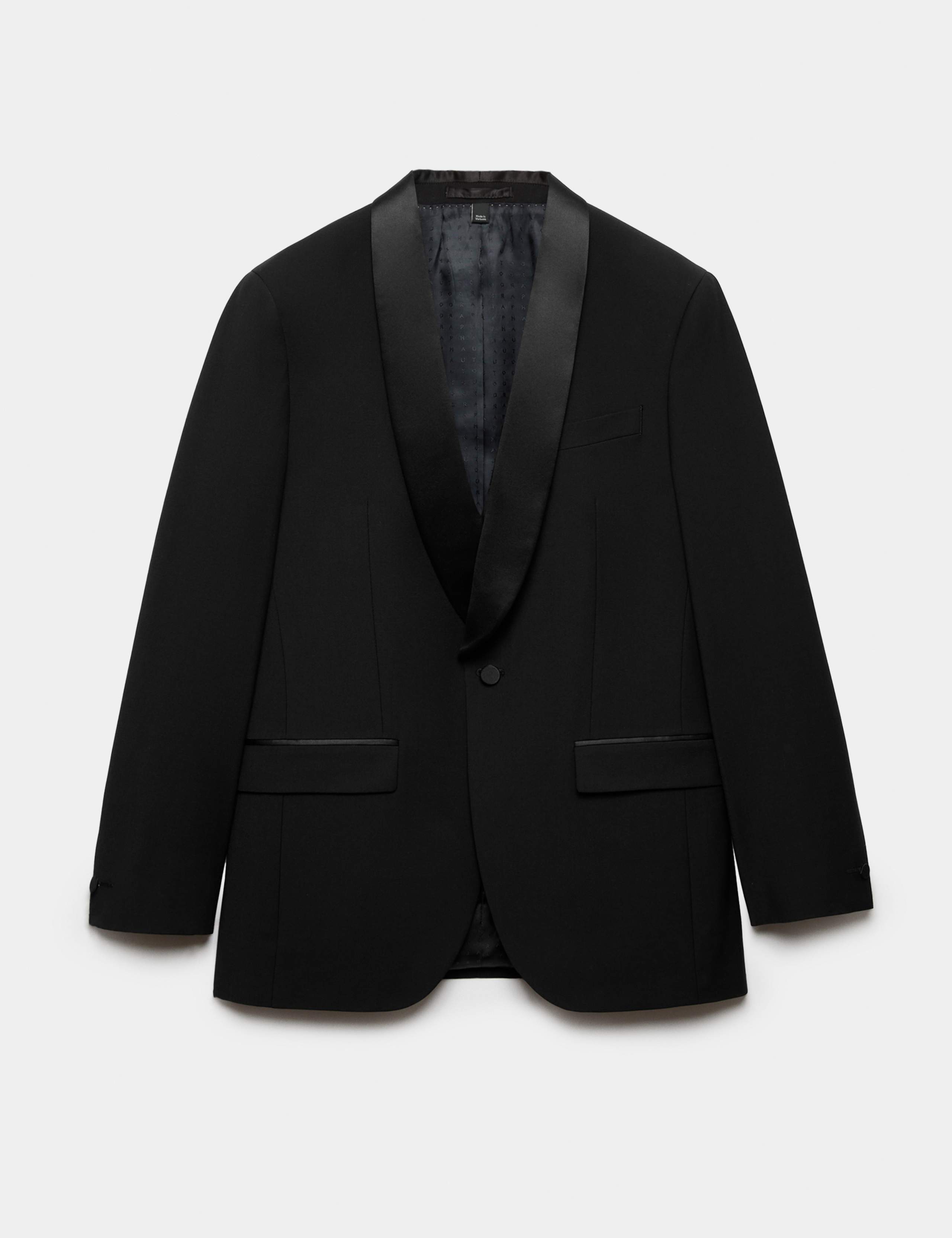 Tailored Fit Performance Tuxedo Jacket 2 of 6