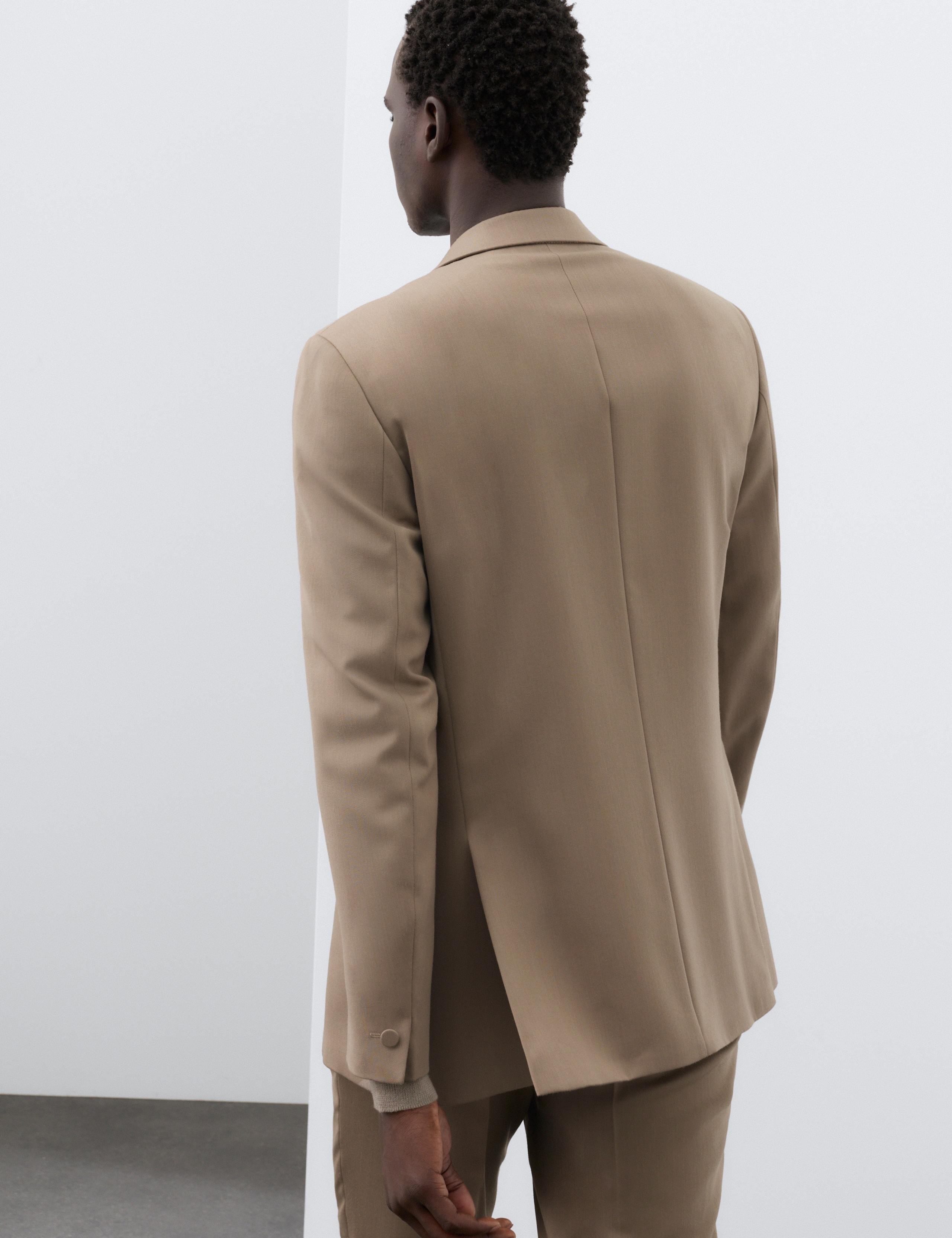 Tailored Fit Sateen Stretch Tuxedo Jacket 3 of 6