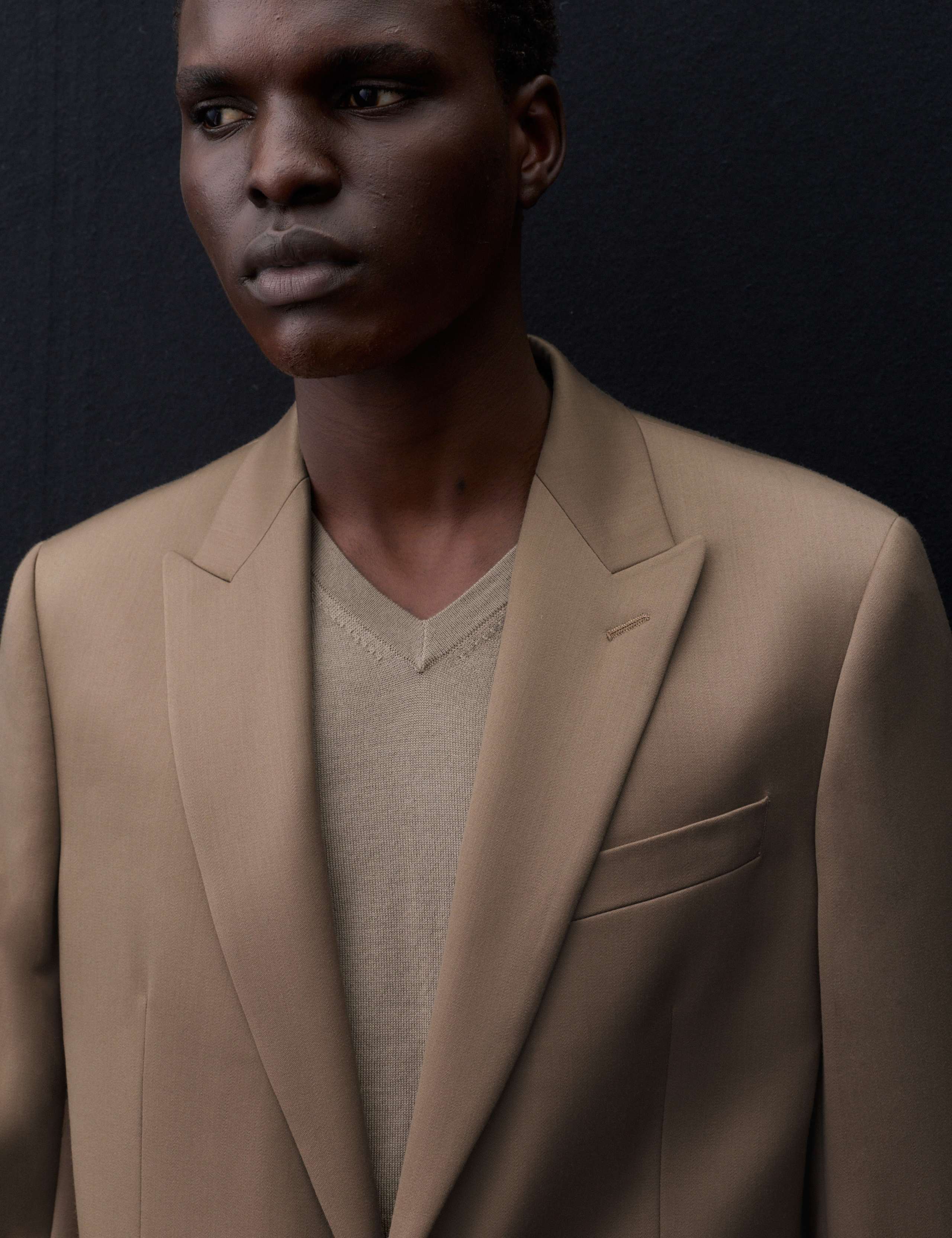 Tailored Fit Sateen Stretch Tuxedo Jacket 4 of 6