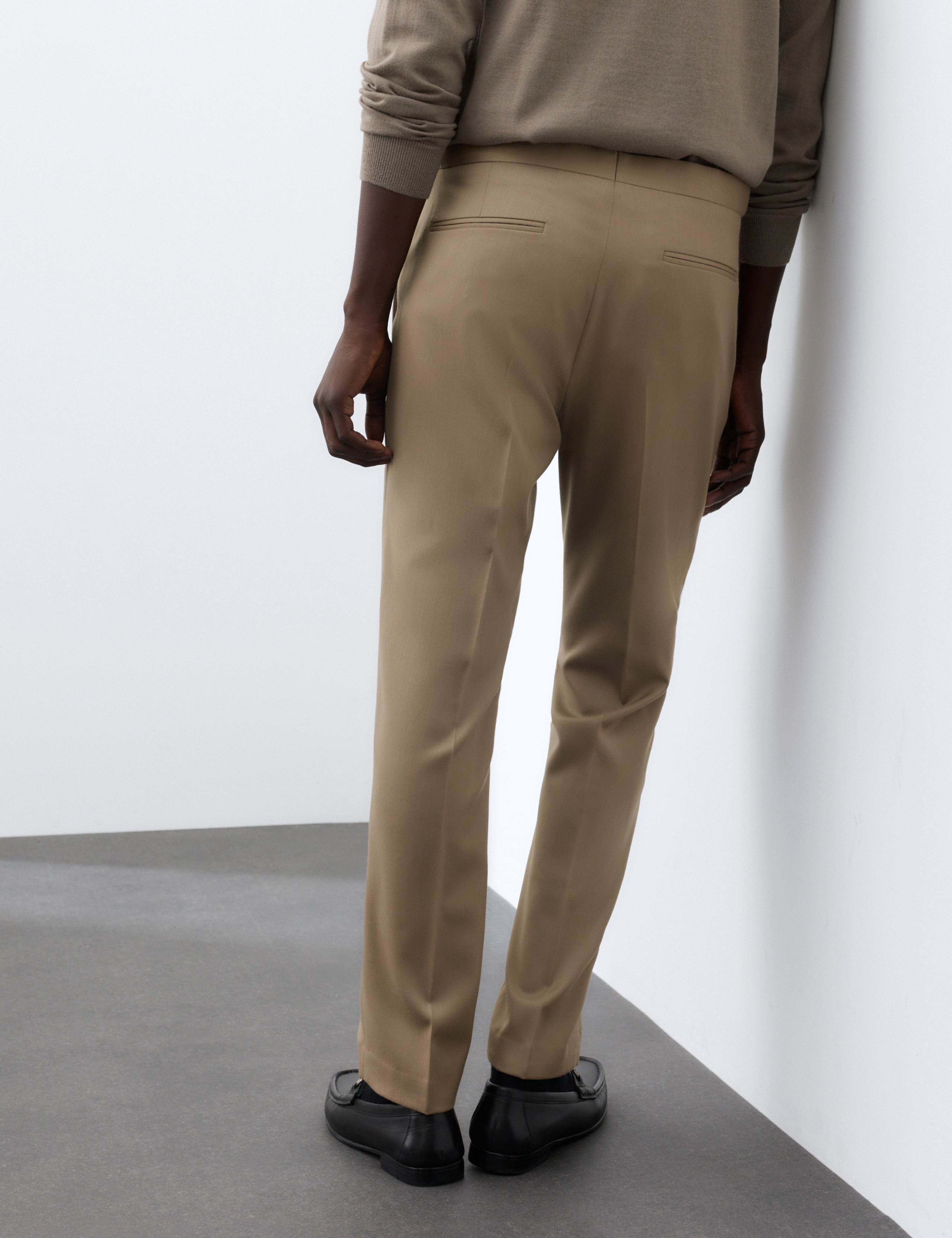 Wool Rich Sateen Tuxedo Trousers with Stretch 5 of 6