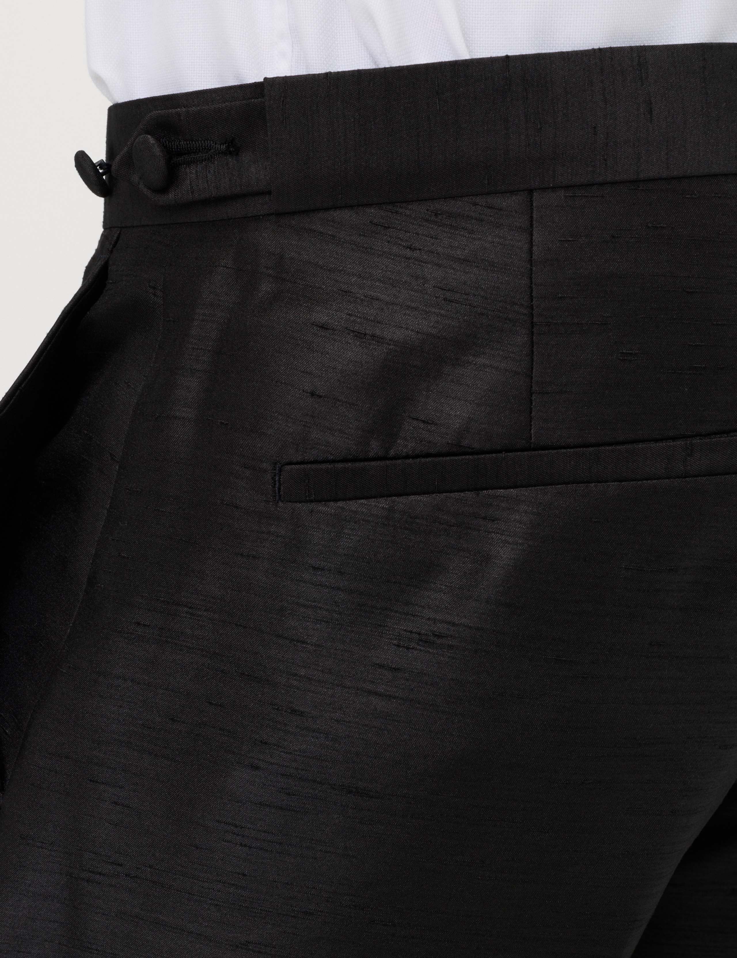 Tailored Fit Textured Sheen Tuxedo Trousers 4 of 6