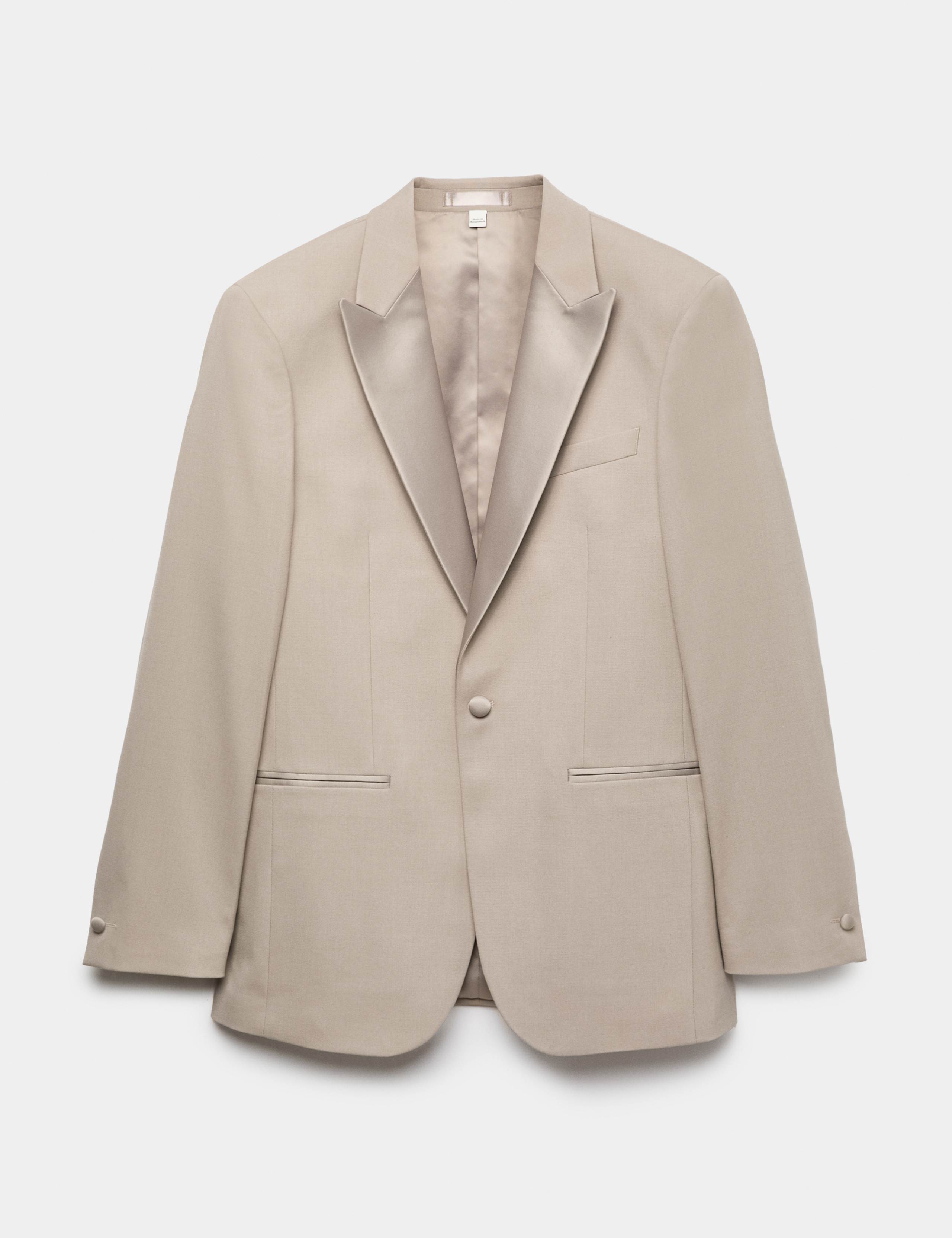 Tailored Fit Peak Lapel Tuxedo Jacket 2 of 6