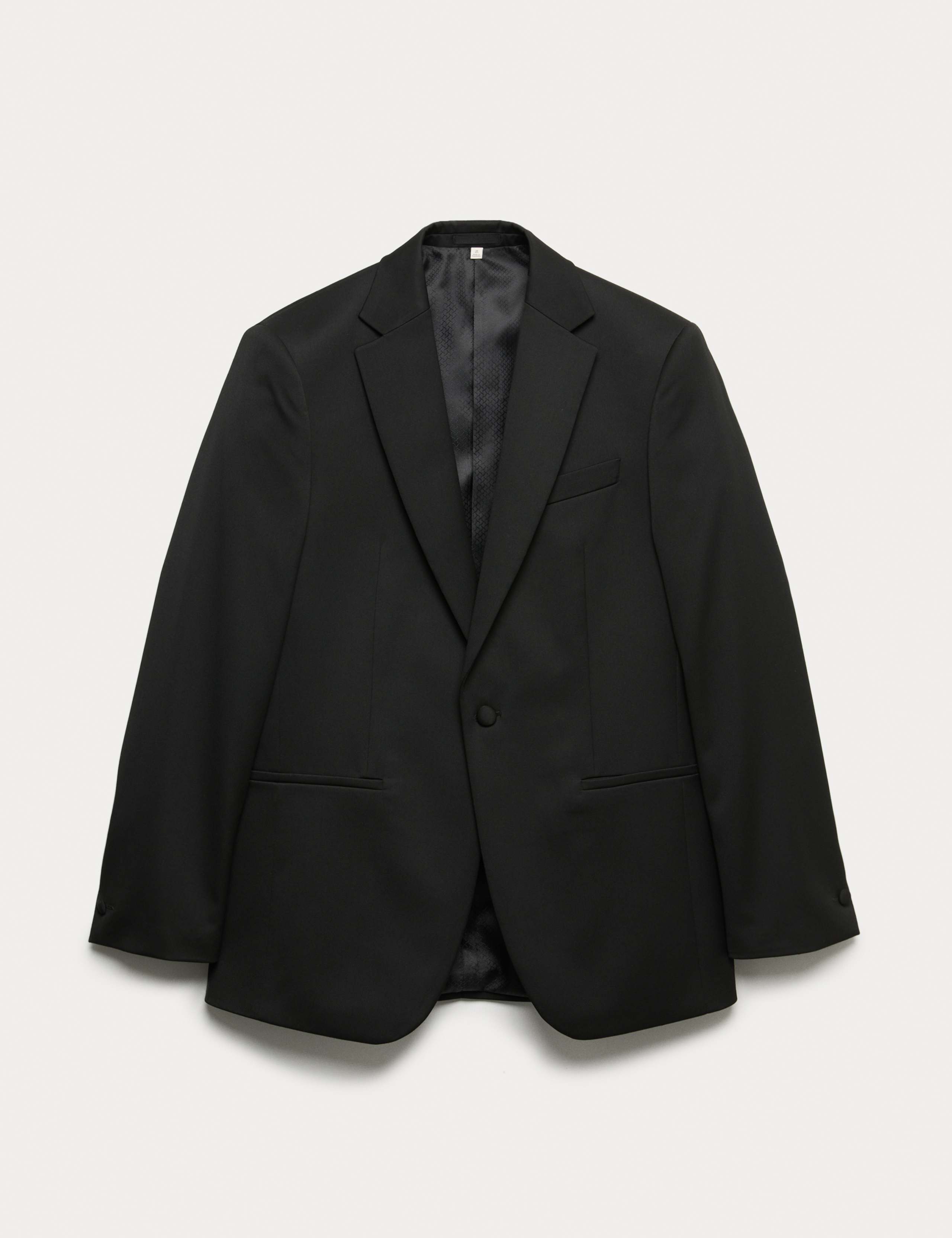 Tailored Fit Sateen Stretch Tuxedo Jacket 2 of 4