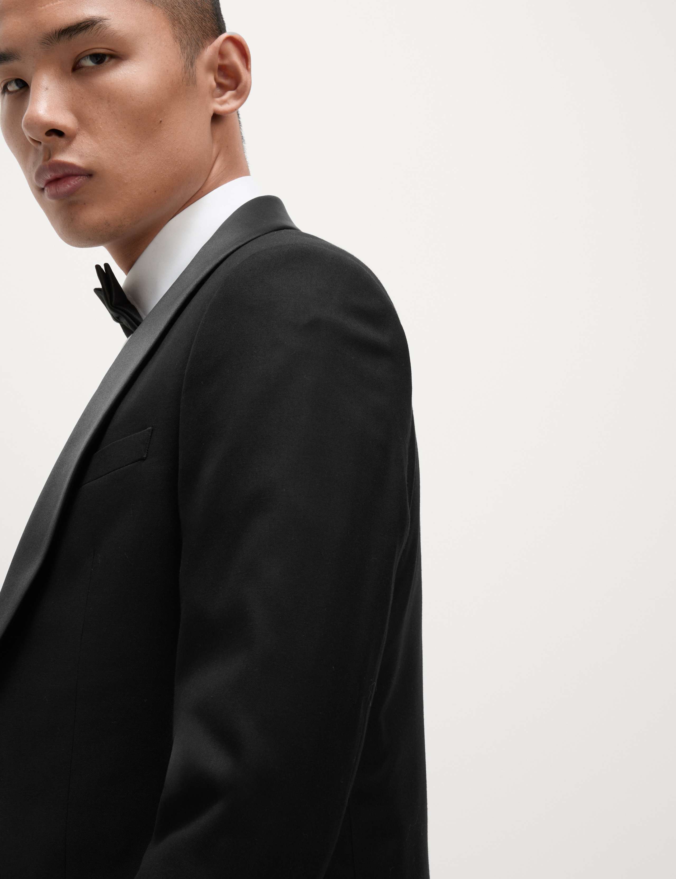 Slim Fit Shawl Collar Stretch Tuxedo Jacket 6 of 7