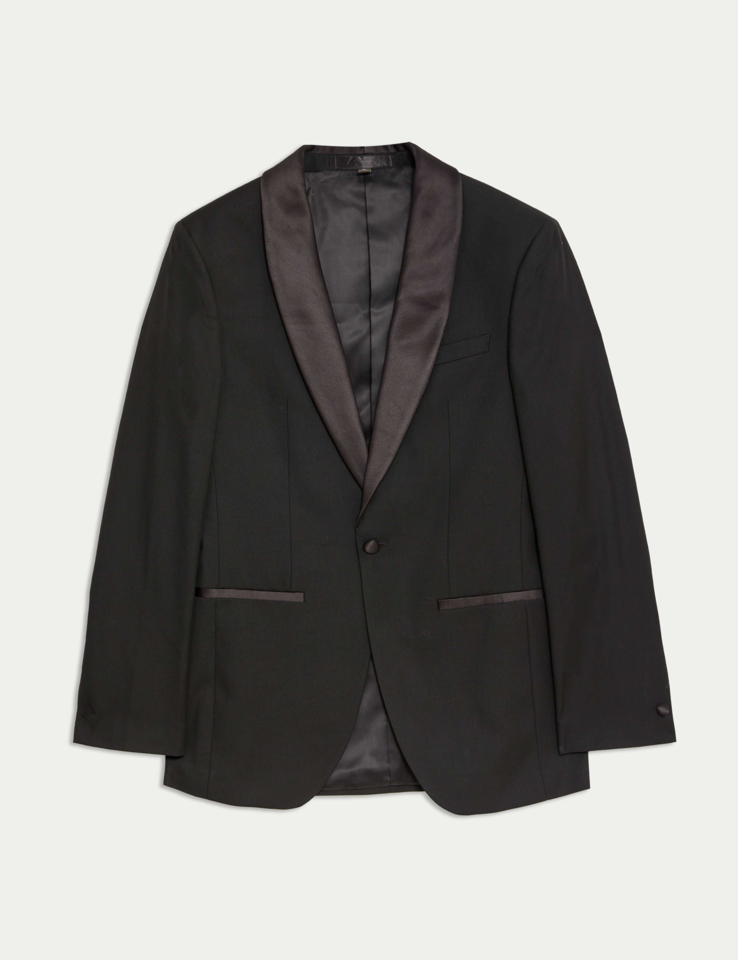 Slim Fit Shawl Collar Stretch Tuxedo Jacket 2 of 7