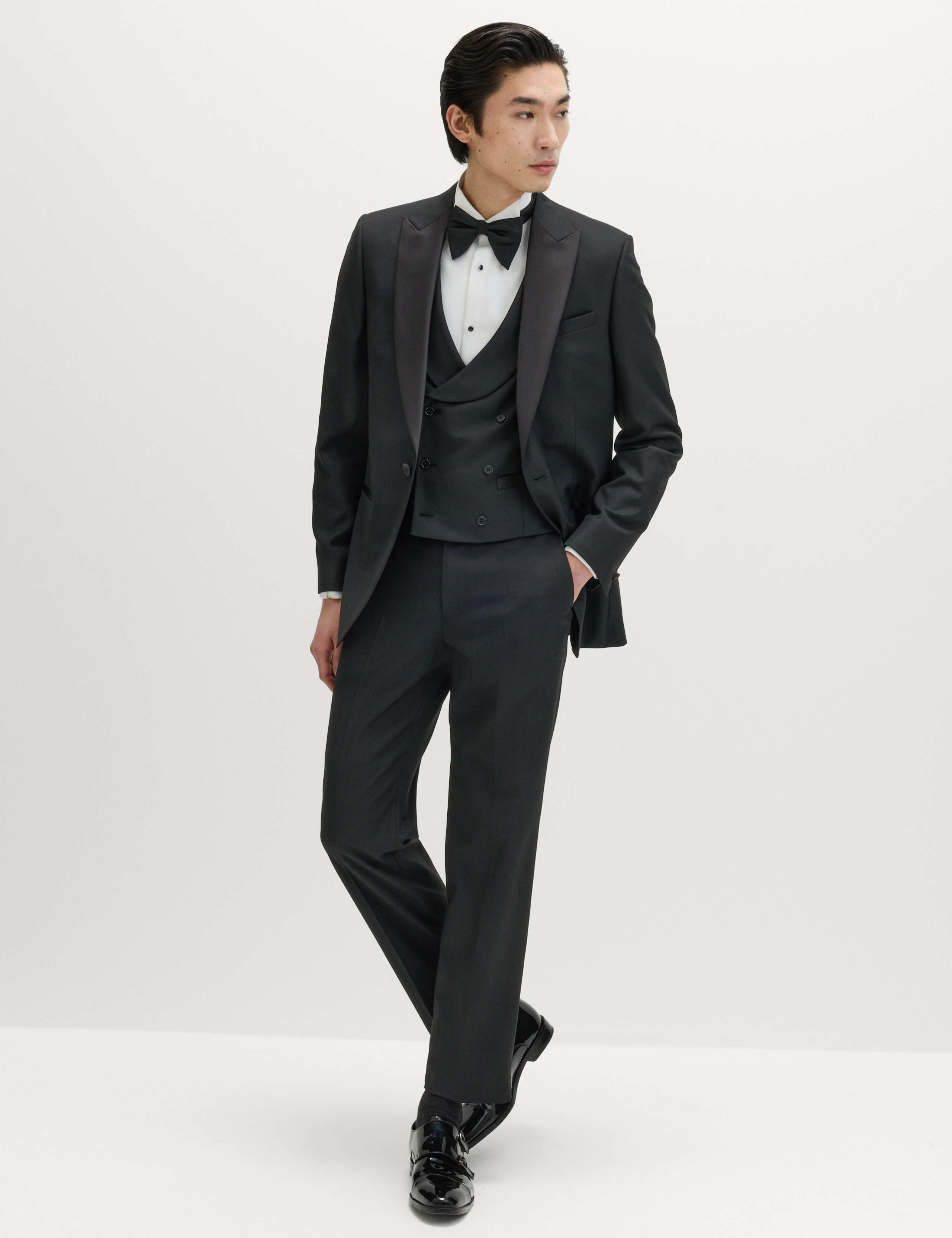Double Breasted Stretch Waistcoat 6 of 7
