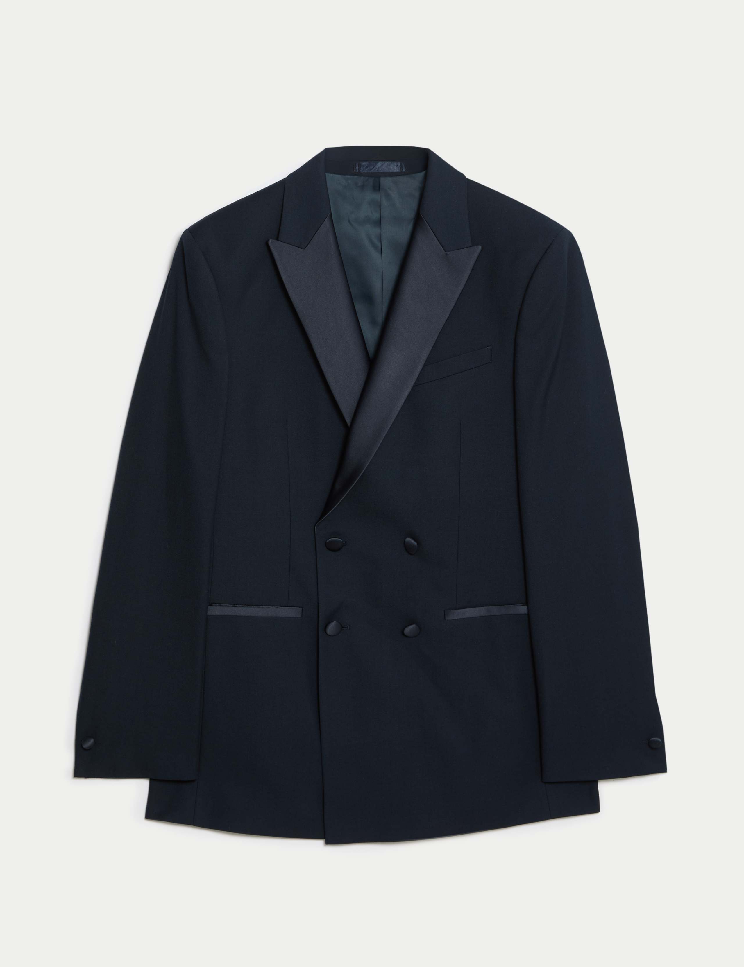 Slim Fit Double Breasted Tuxedo Jacket 2 of 7