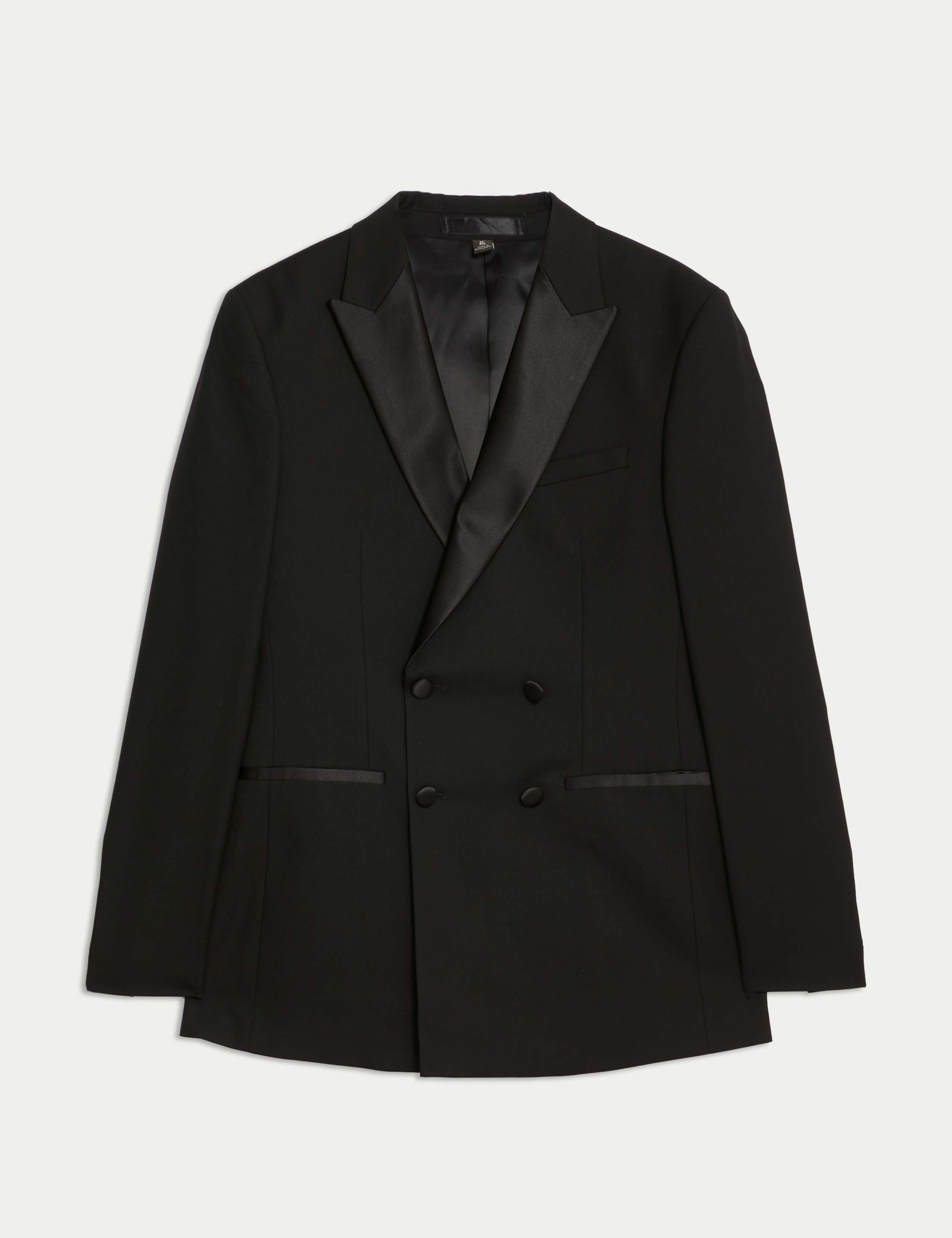 Slim Fit Double Breasted Tuxedo Jacket 2 of 8