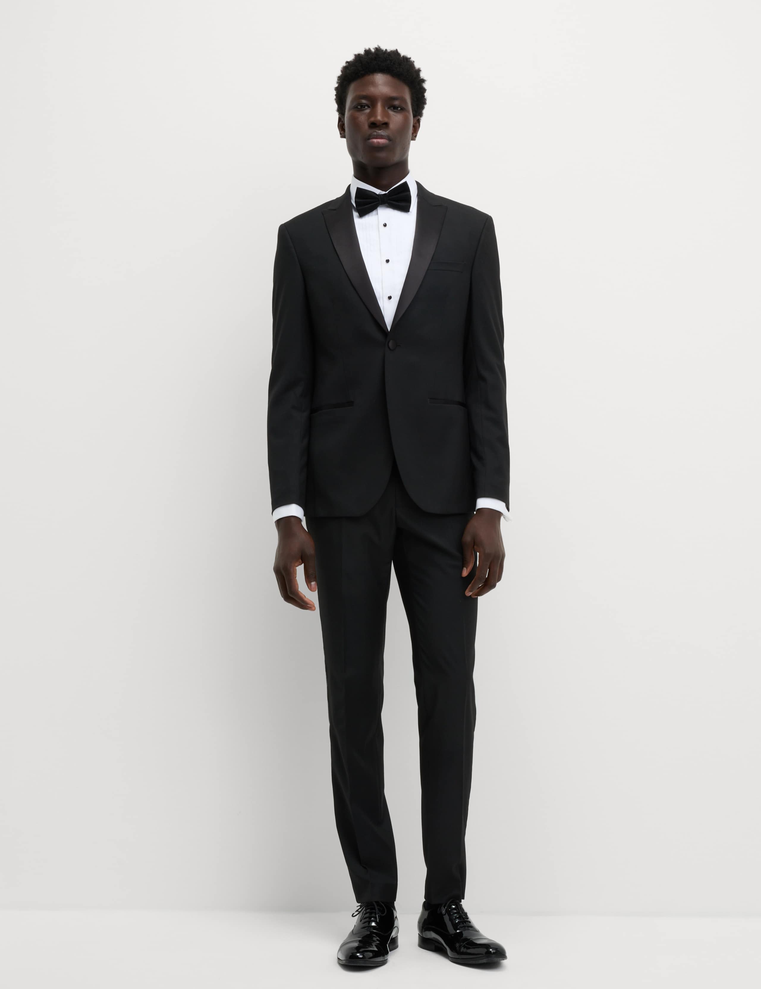 Skinny Fit Stretch Tuxedo Trousers 6 of 7