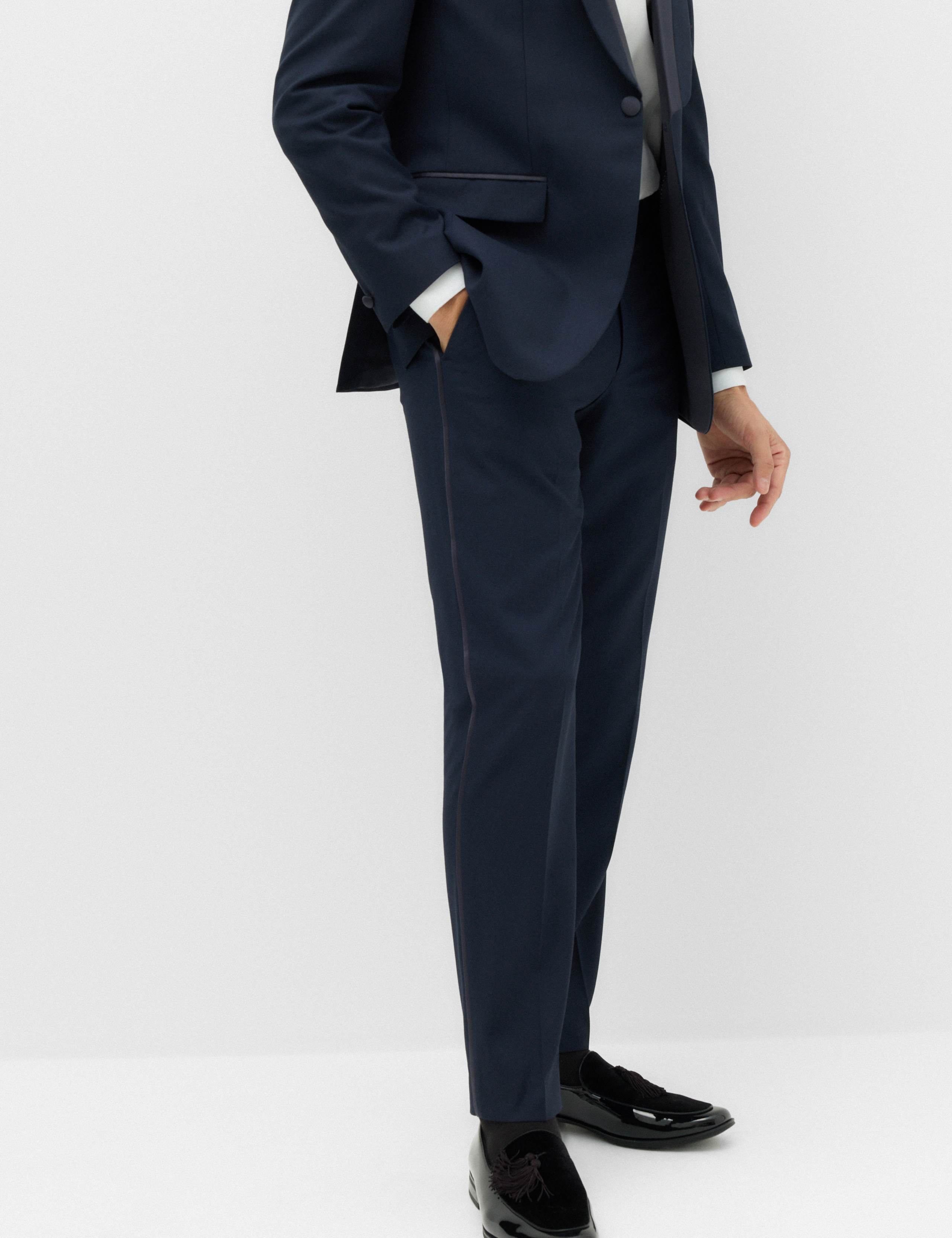 Tailored Fit Tipped Tuxedo Trousers 4 of 7