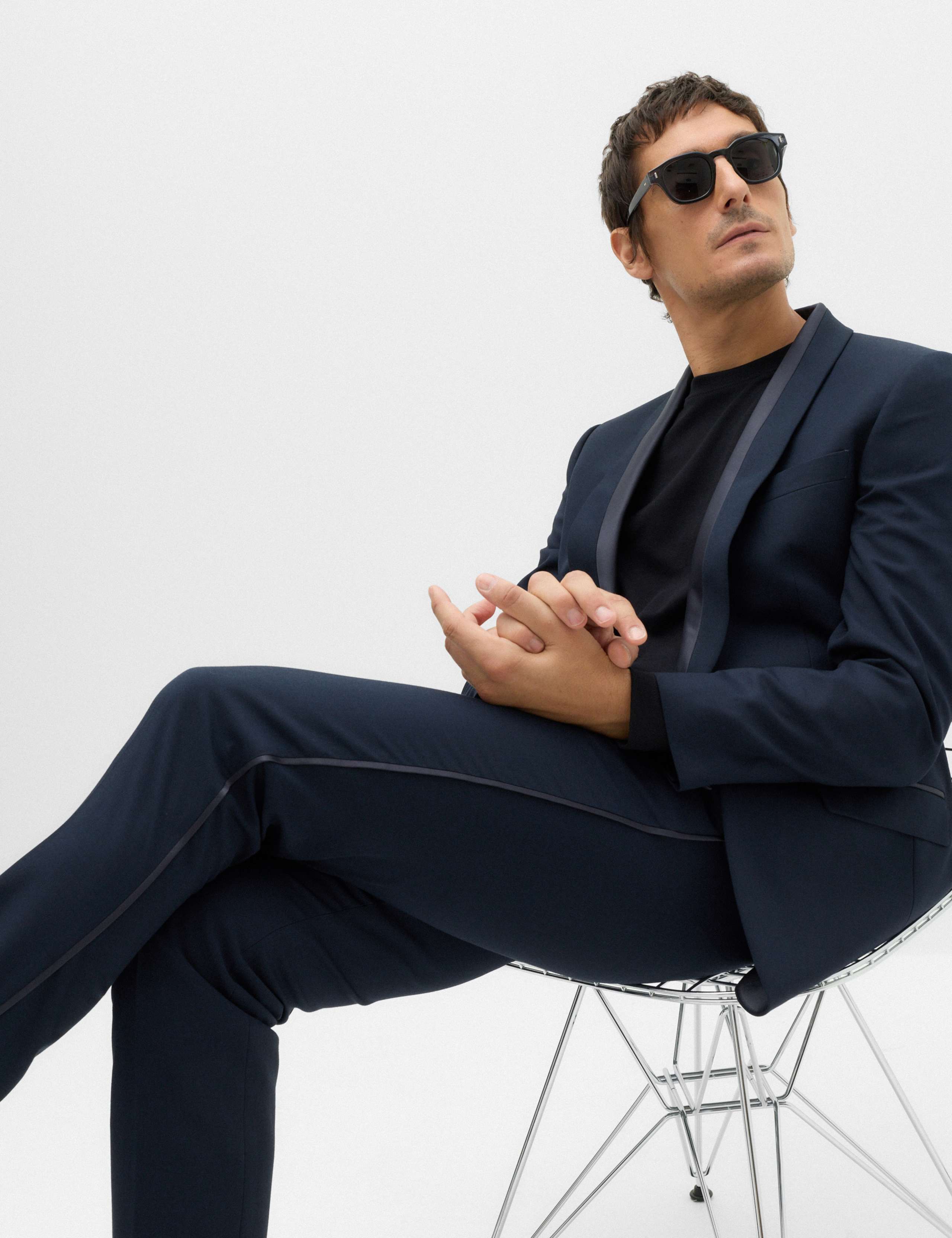 Tailored Fit Tipped Tuxedo Trousers 6 of 7