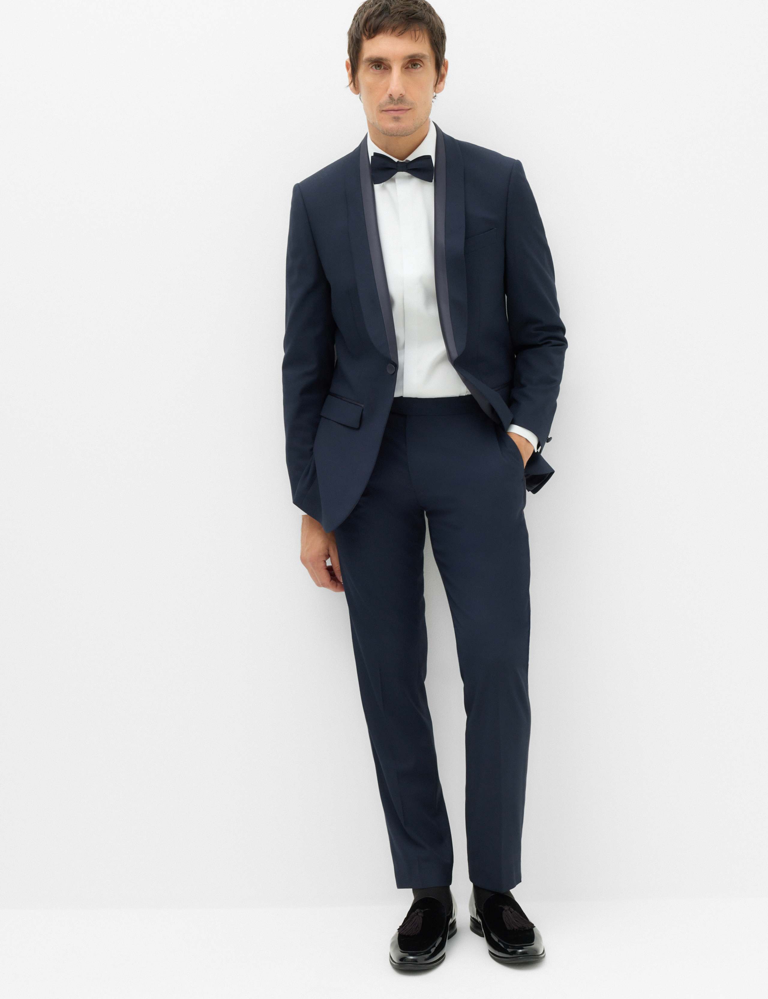 Tailored Fit Tipped Tuxedo Trousers 7 of 7