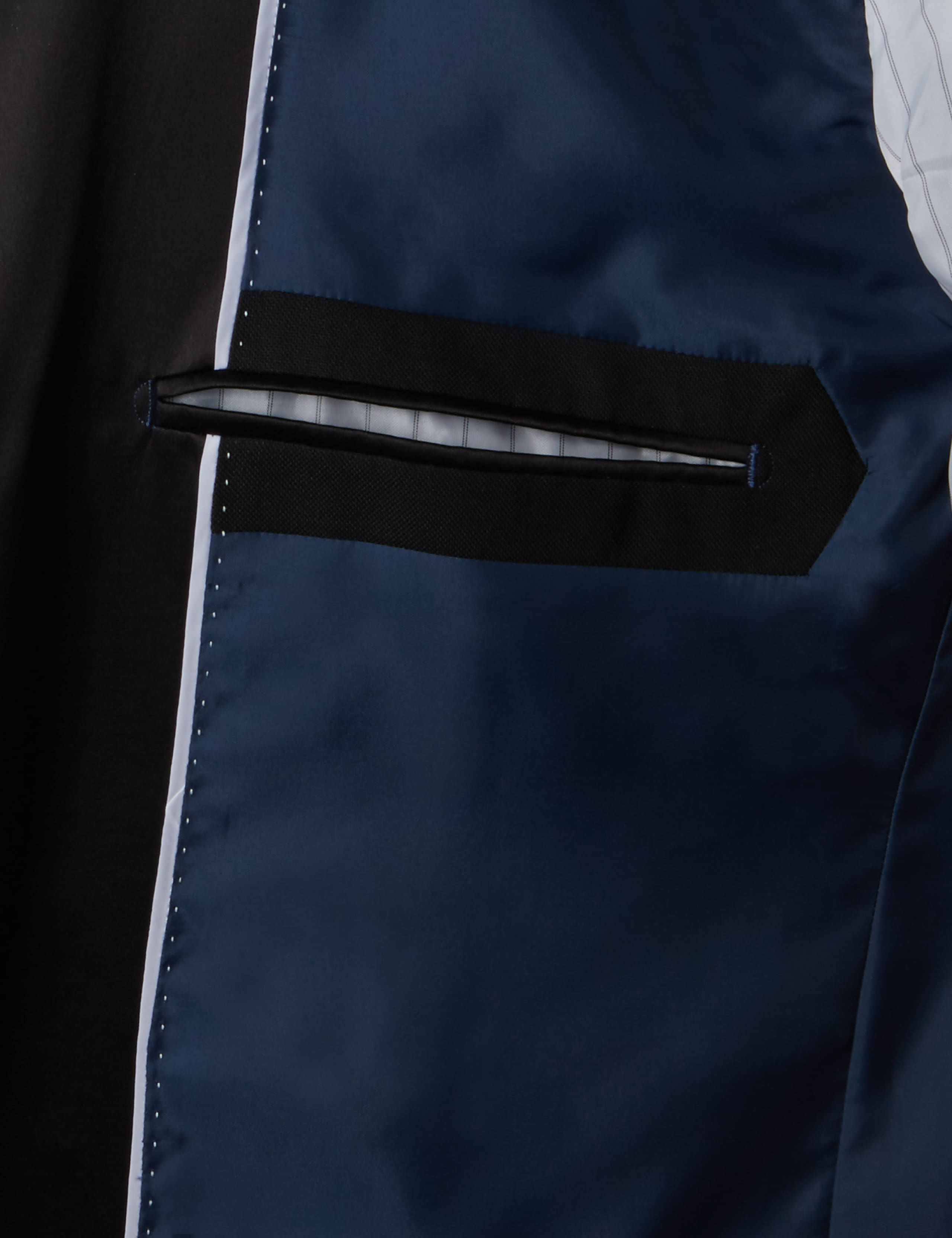 Black Slim Fit Dinner Jacket 9 of 9