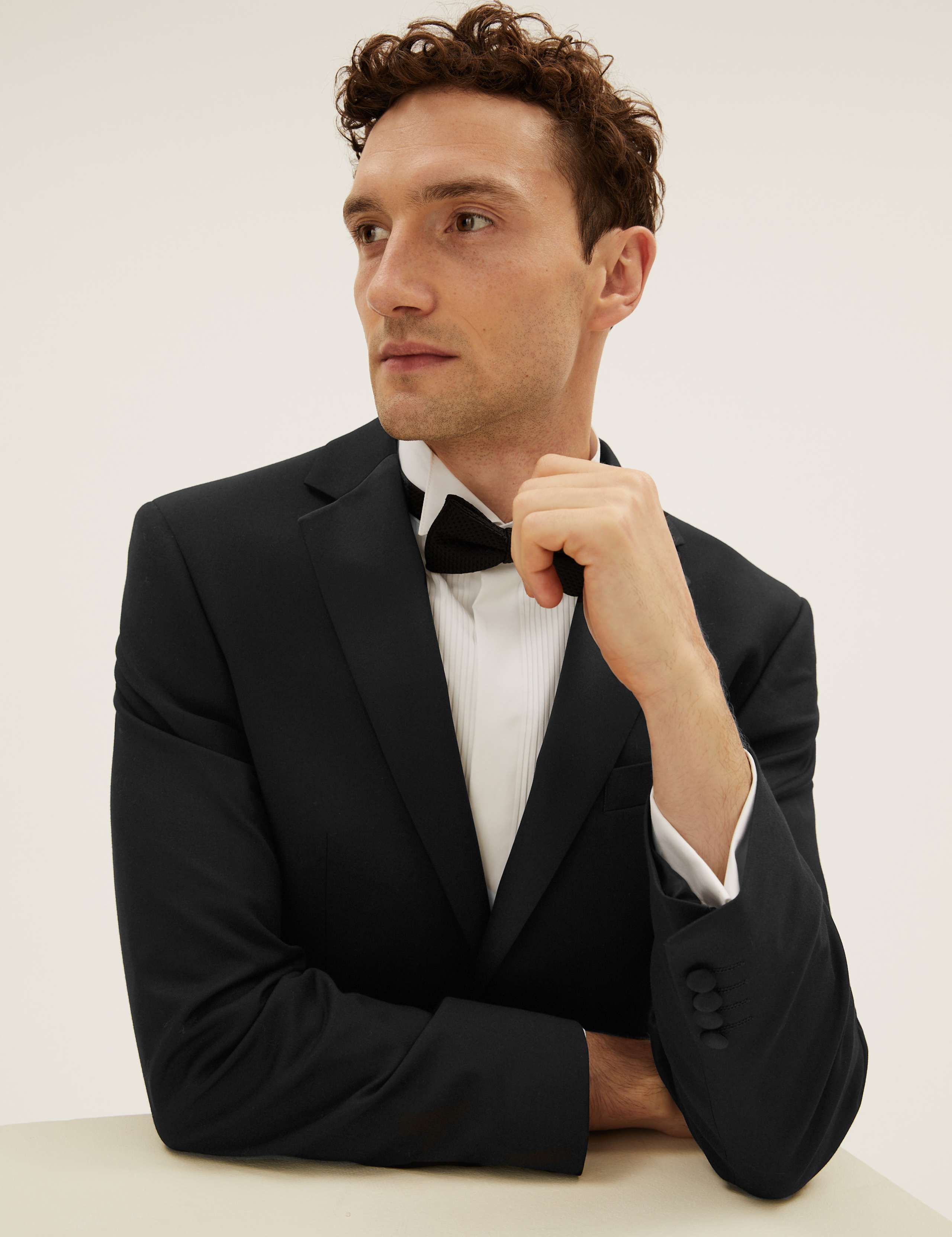 Regular Fit Tuxedo Jacket 1 of 6