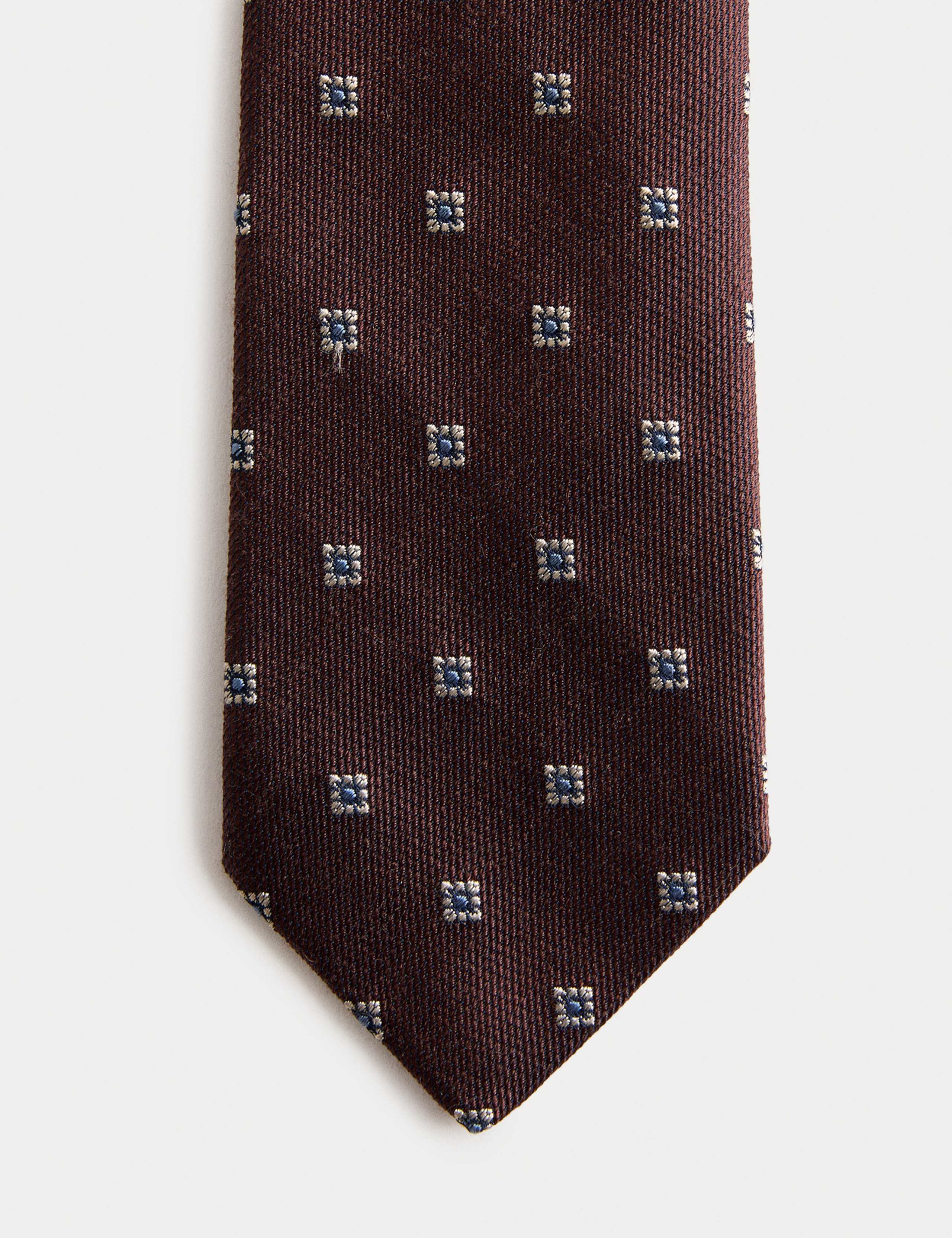 Geometric Silk Rich Tie 2 of 3