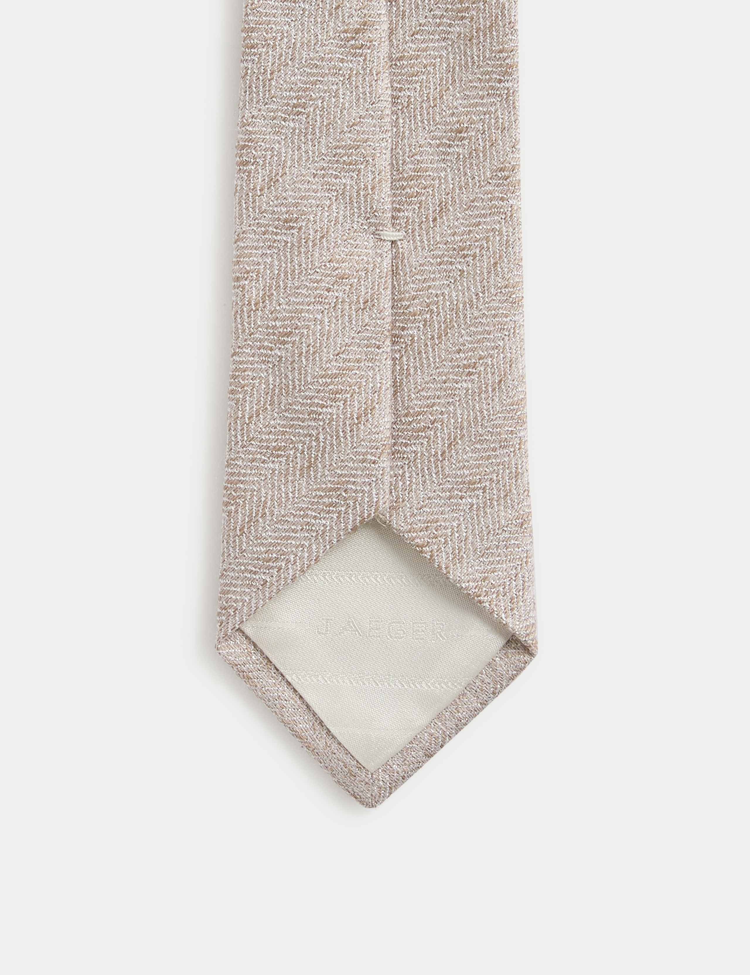 Herringbone Silk Blend Tie 2 of 3