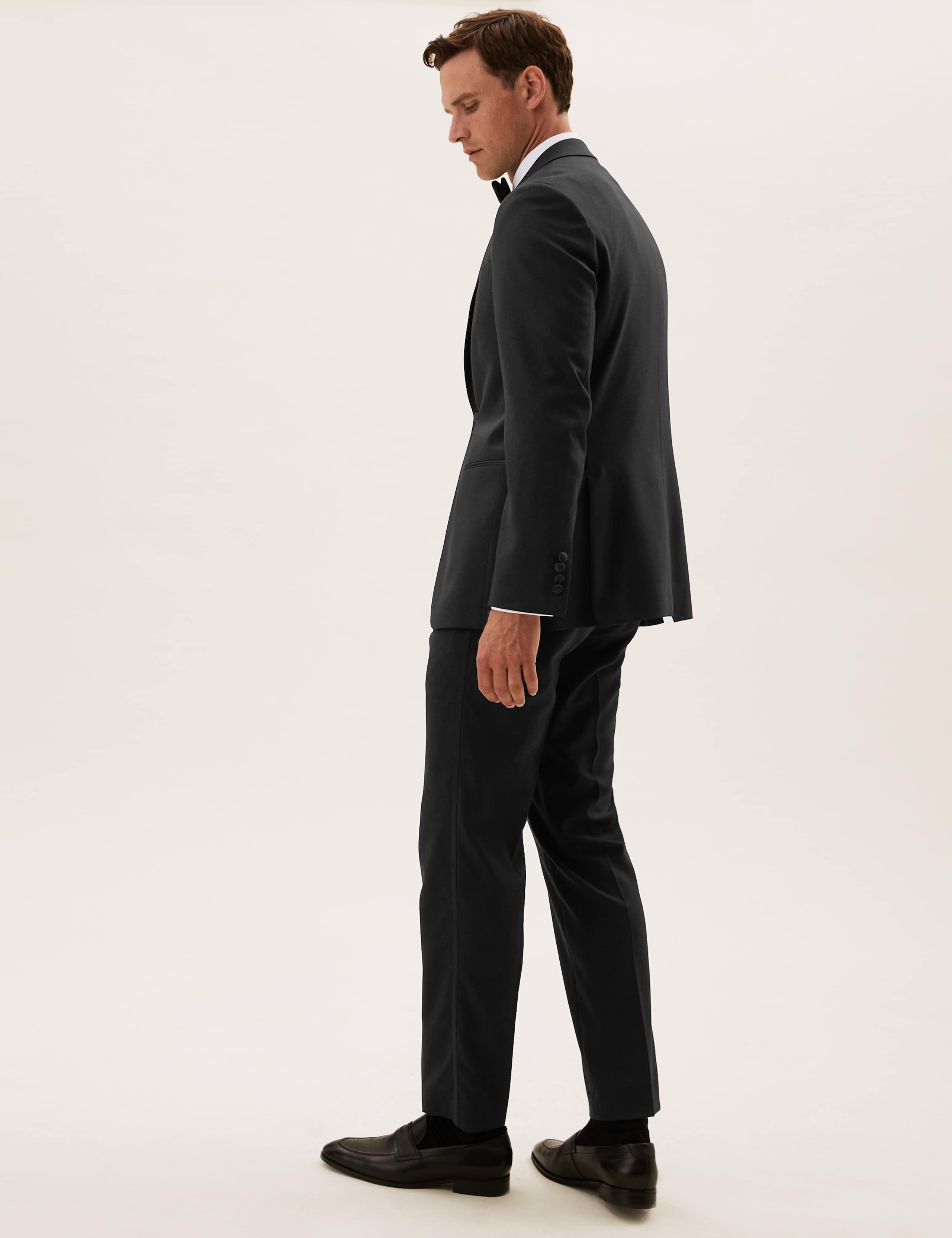 Regular Fit Pure Wool Dinner Jacket 4 of 8