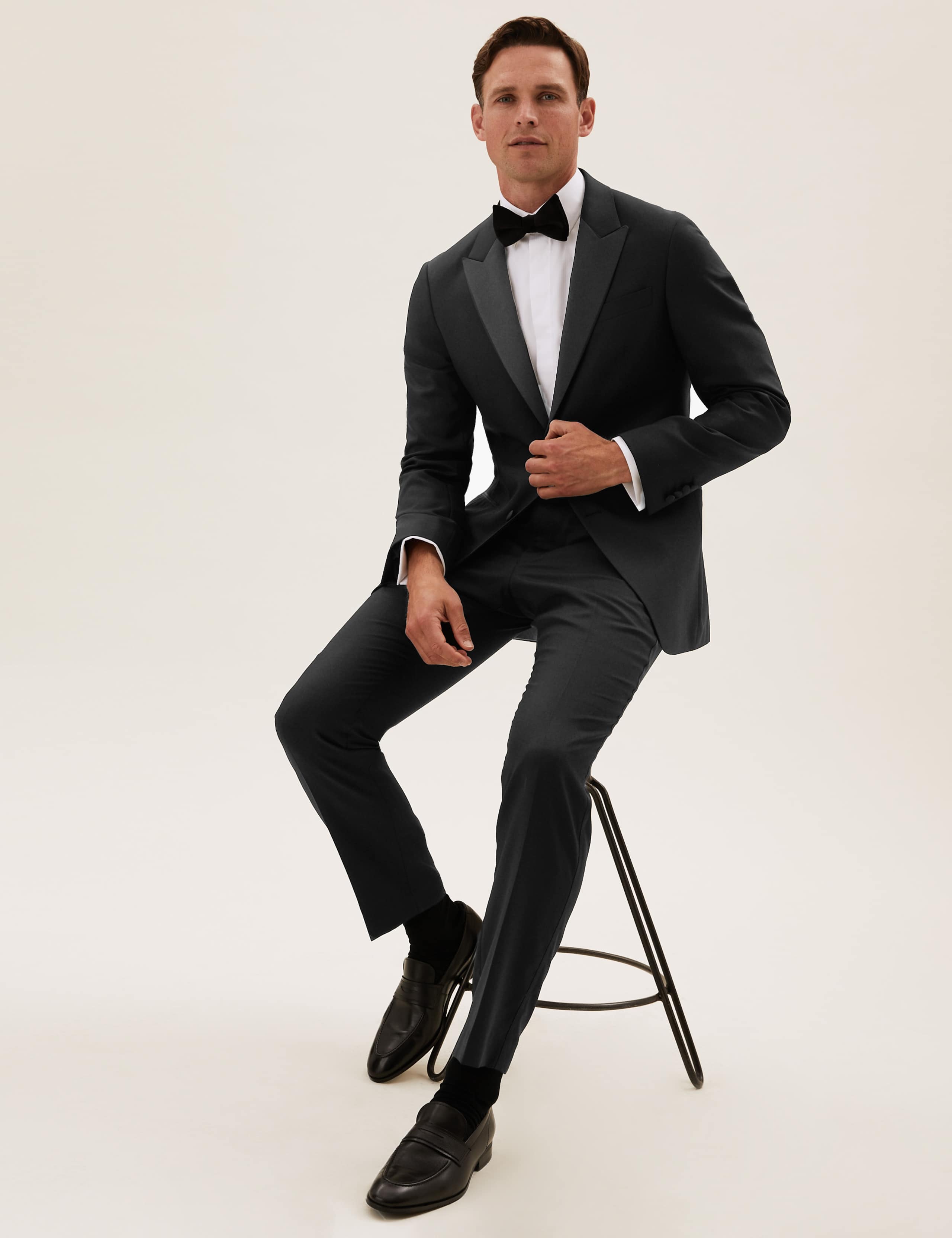 Regular Fit Pure Wool Dinner Jacket 6 of 8