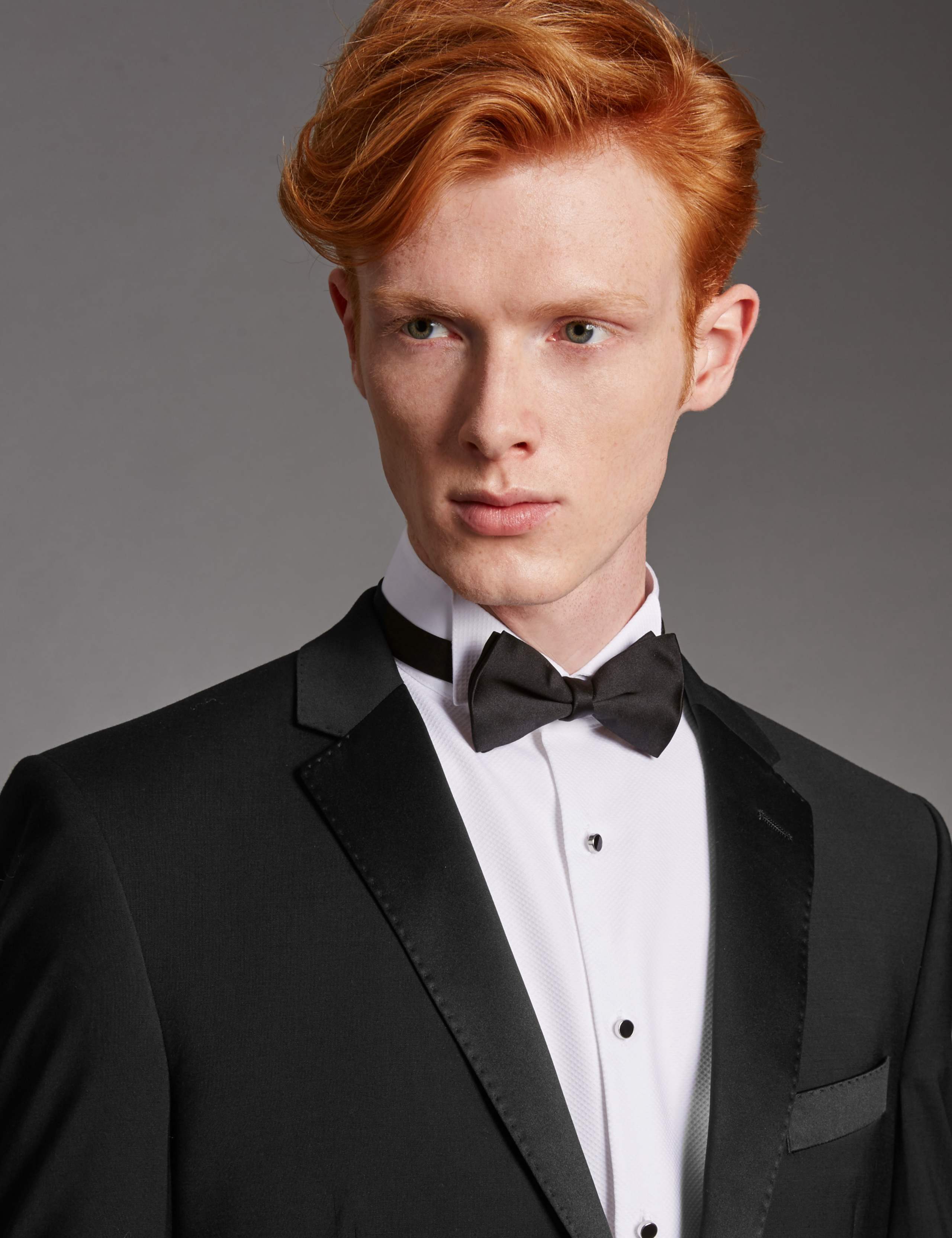 Black Tailored Fit Wool Rich Jacket 7 of 9