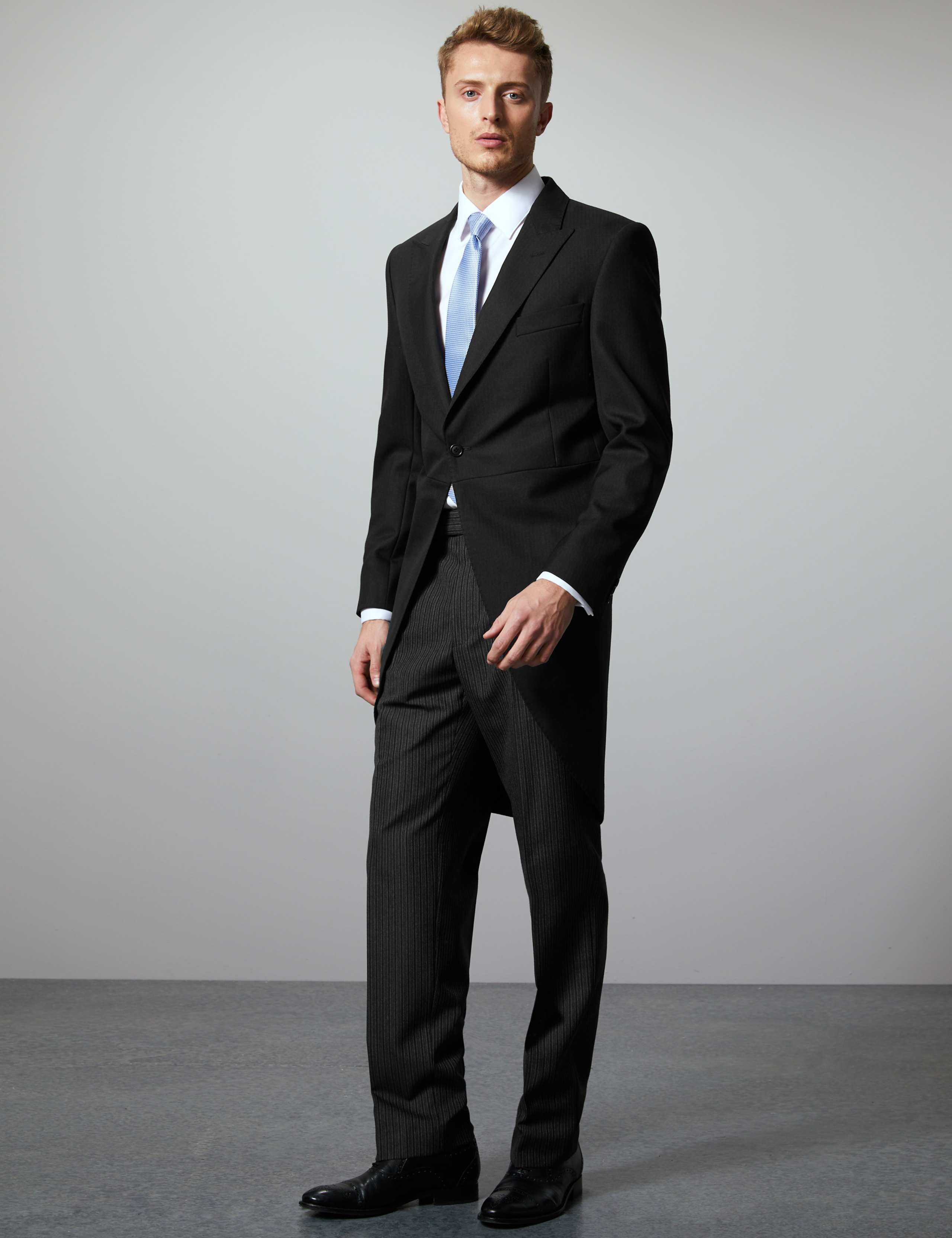 Black Regular Fit Wool Blend Jacket 6 of 8