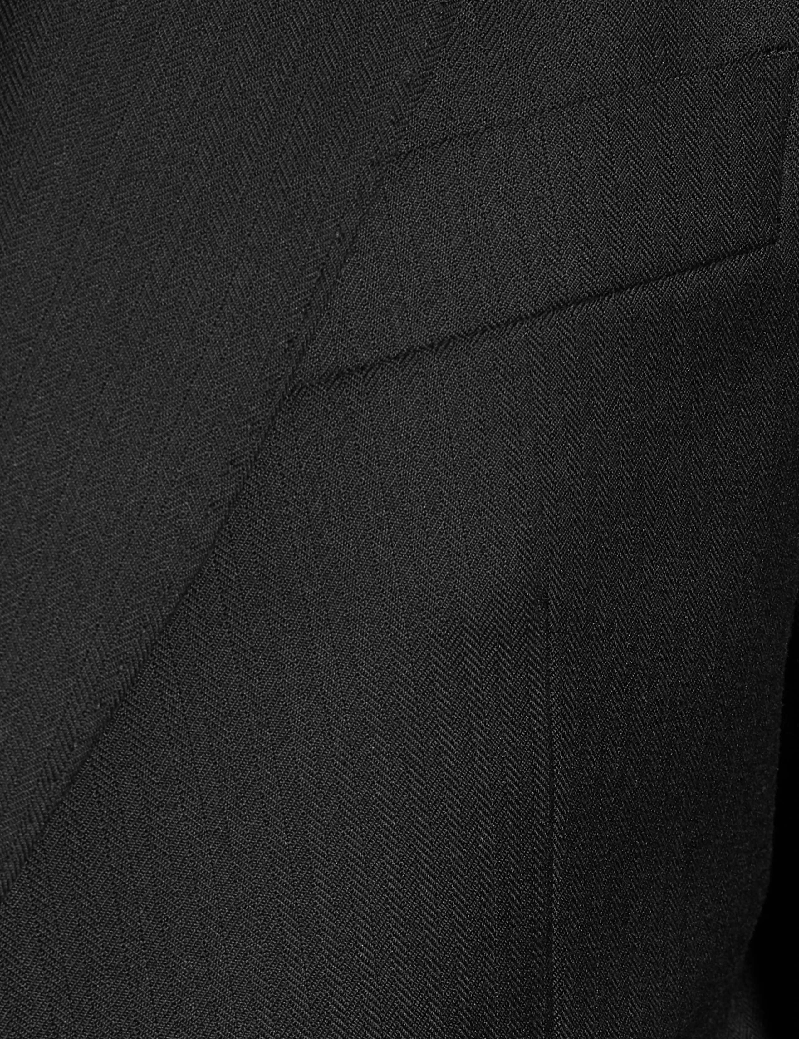 Black Regular Fit Wool Blend Jacket 8 of 8