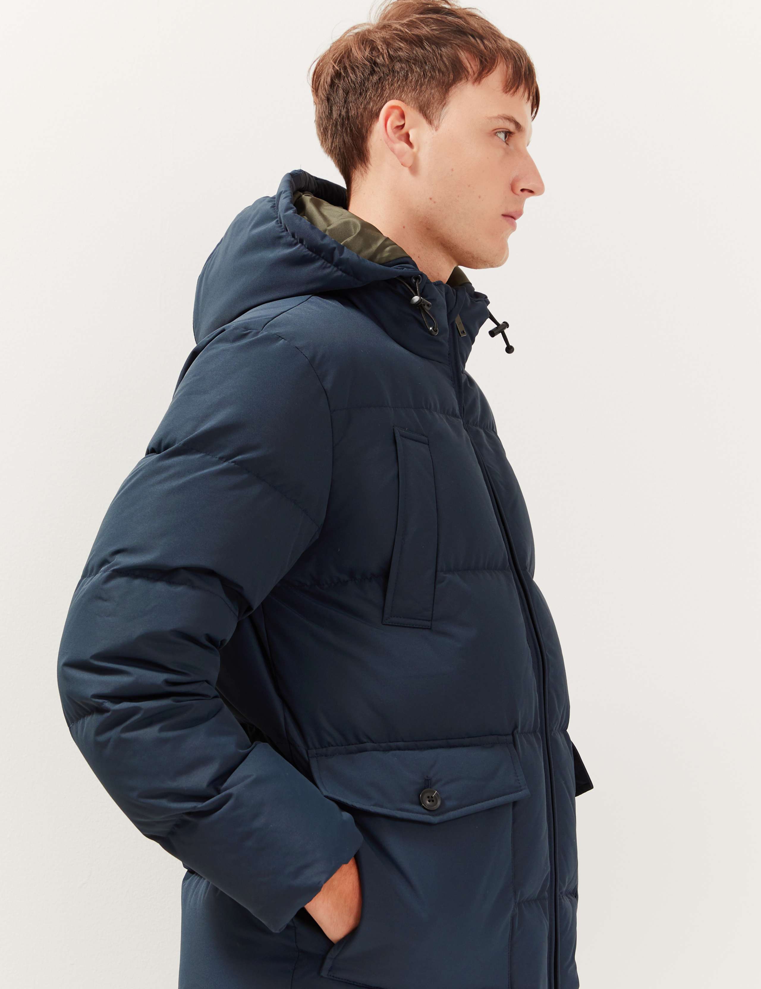 Recycled Feather and Down Puffer Jacket 5 of 12