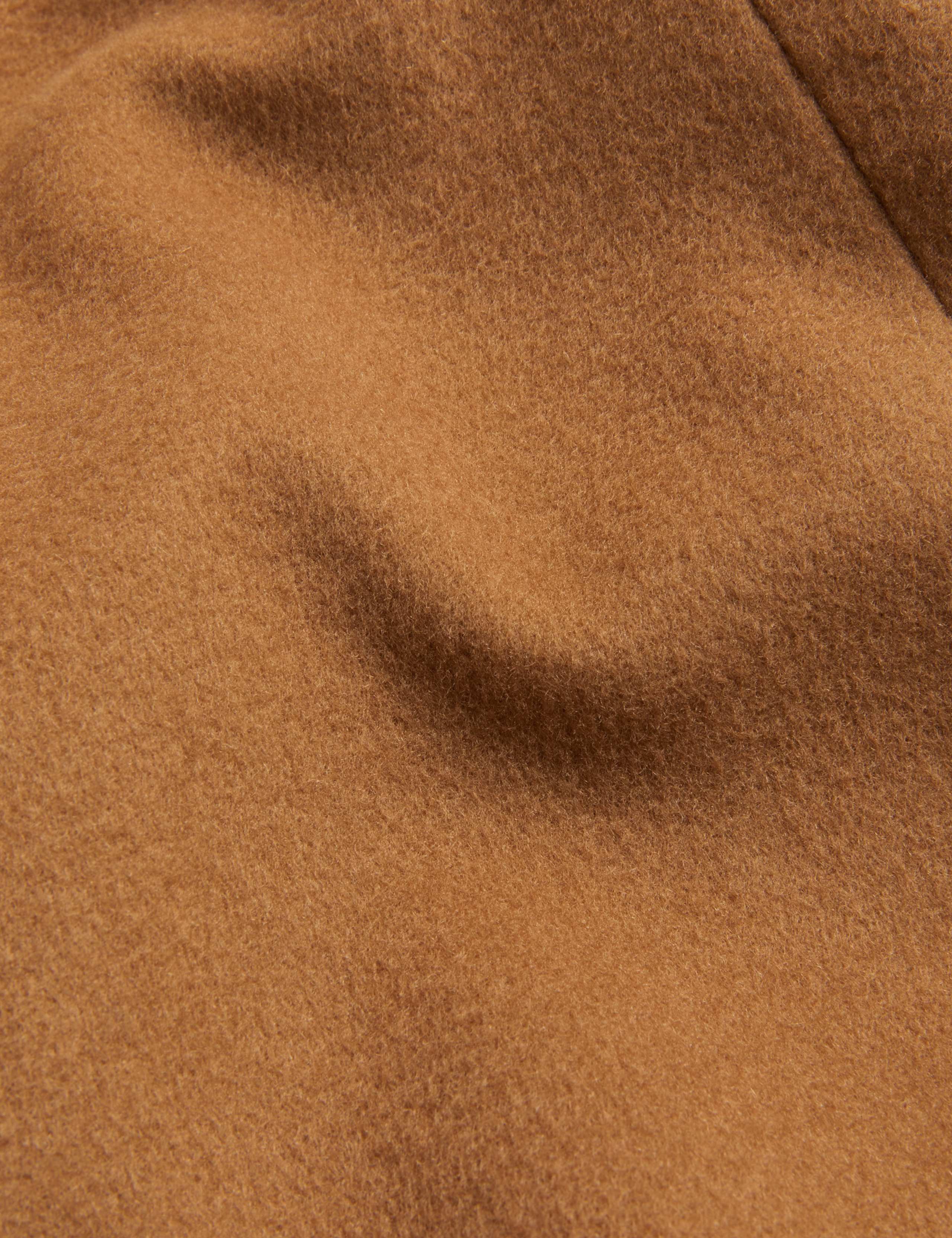 Italian Wool with Cashmere Overcoat with Zip Out Bib 7 of 13