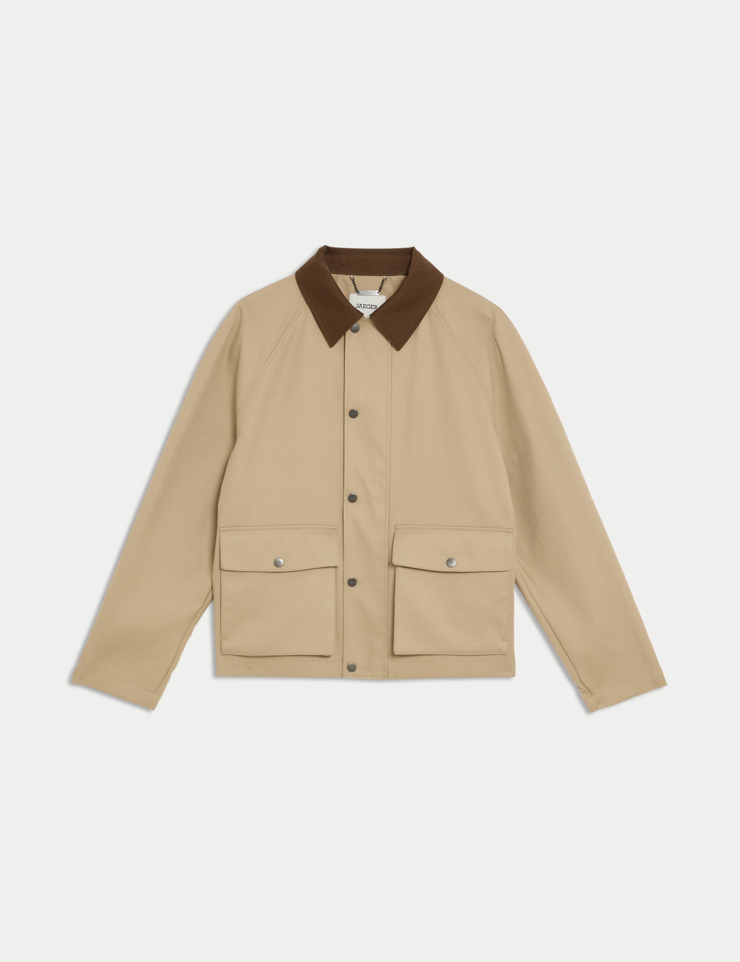 Pure Cotton Short Trench Coat 2 of 8