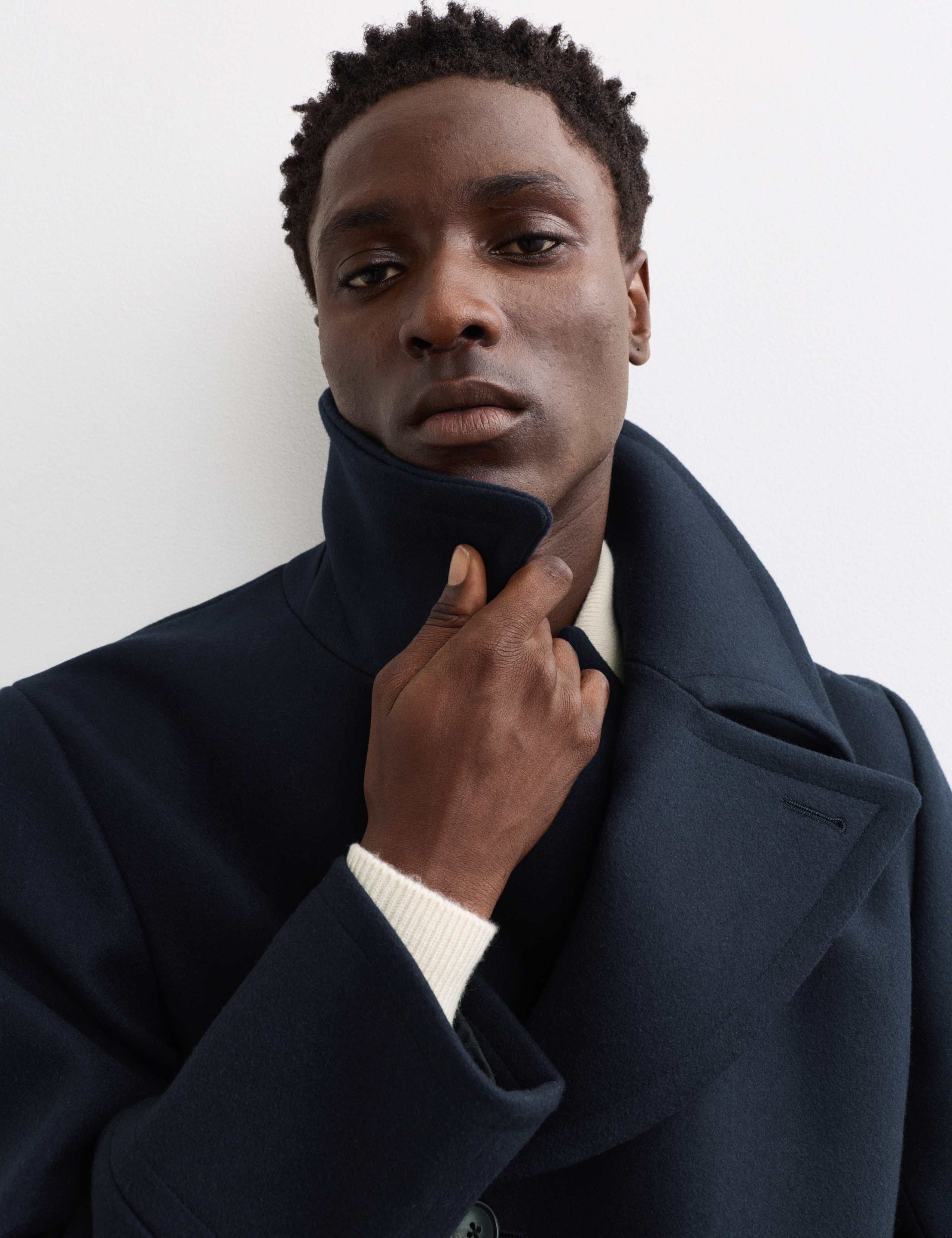Italian Wool Revere Peacoat 5 of 8