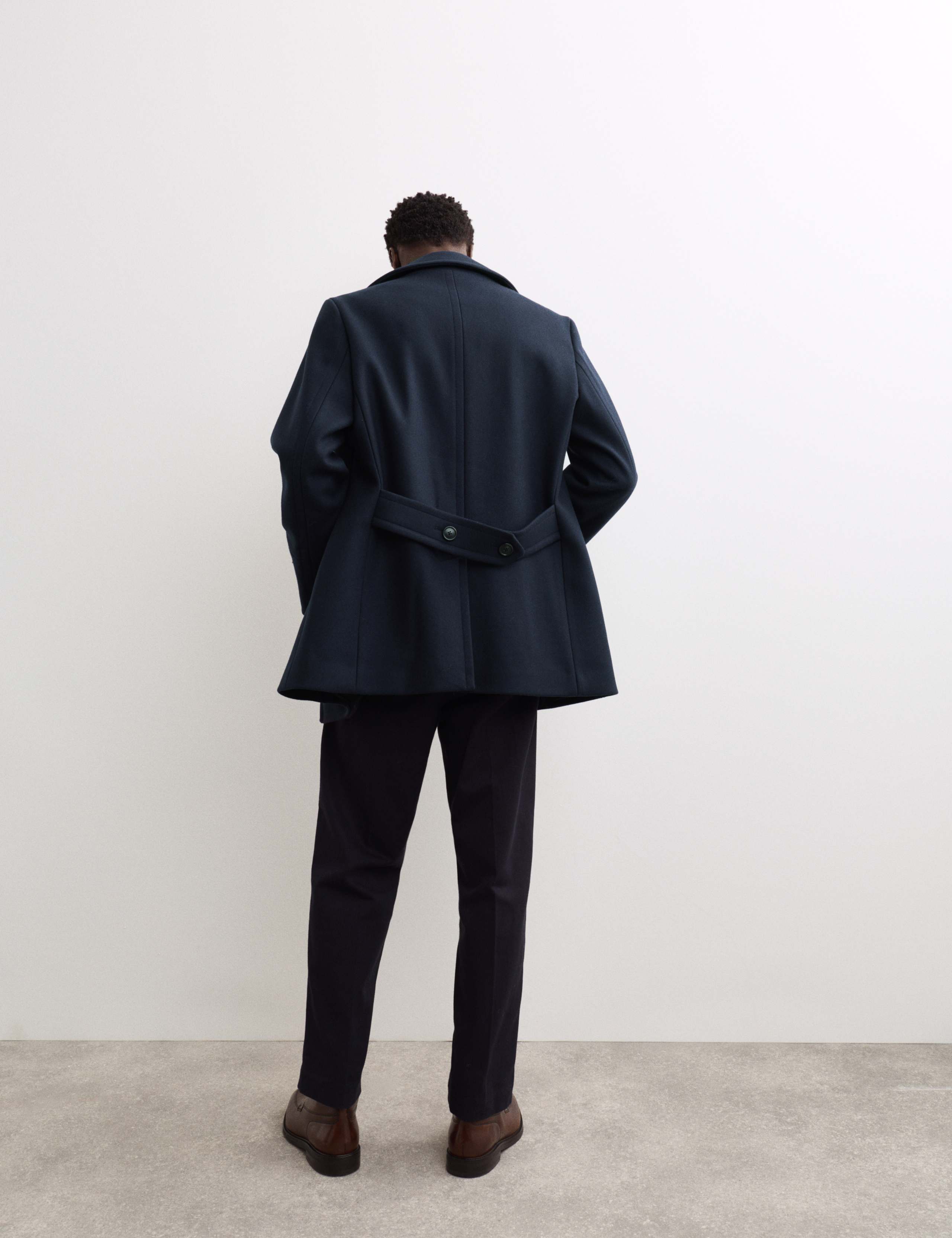 Italian Wool Revere Peacoat 7 of 8
