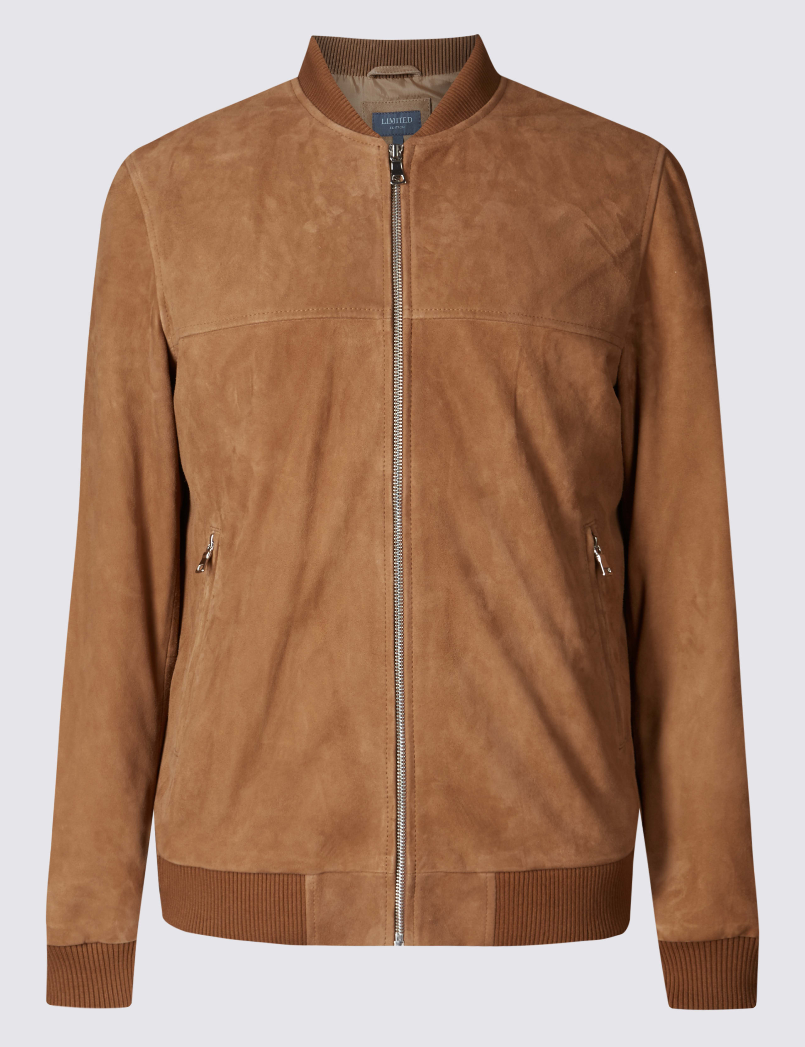 Suede Bomber Jacket 2 of 4