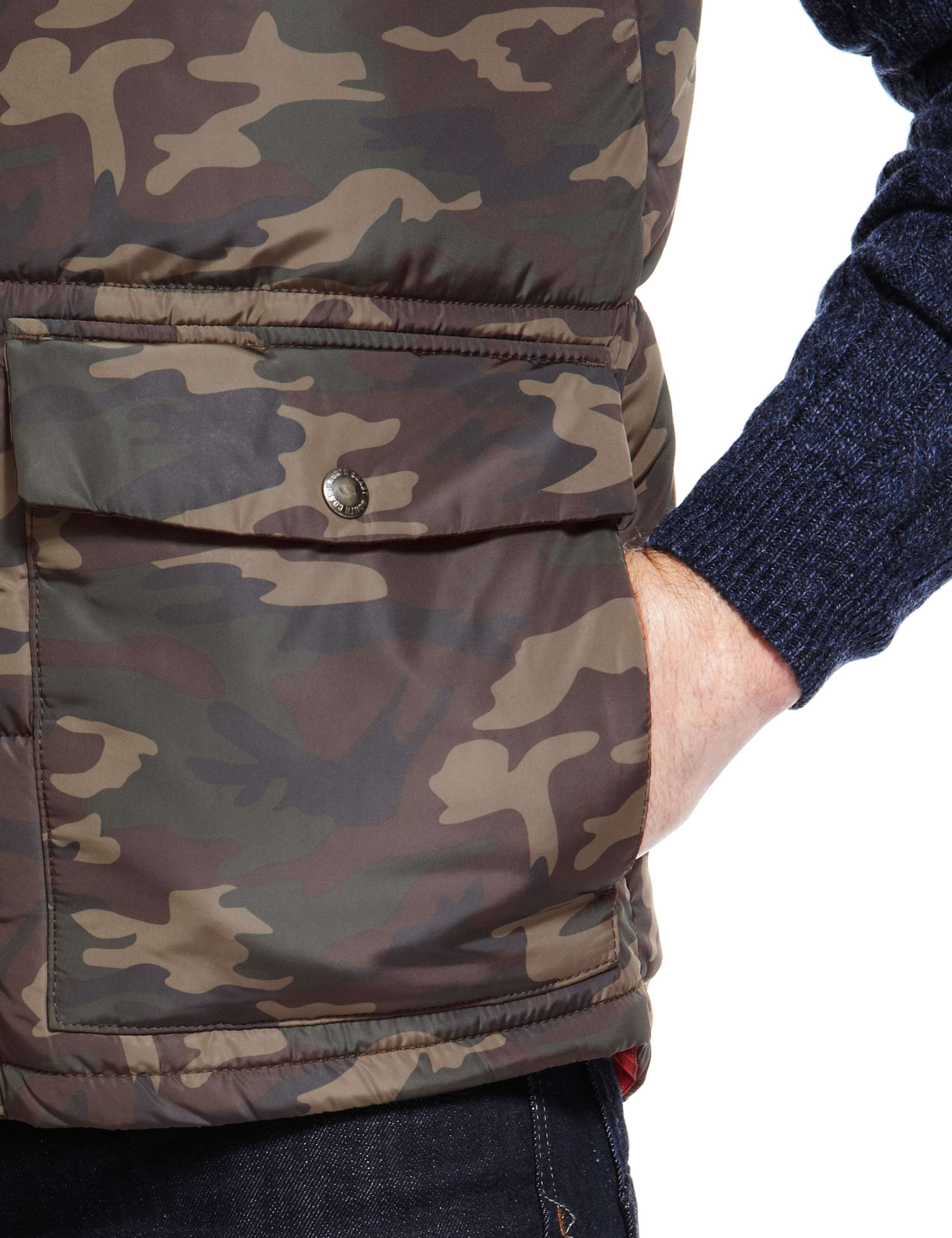 Camouflage Print Gilet 6 of 7