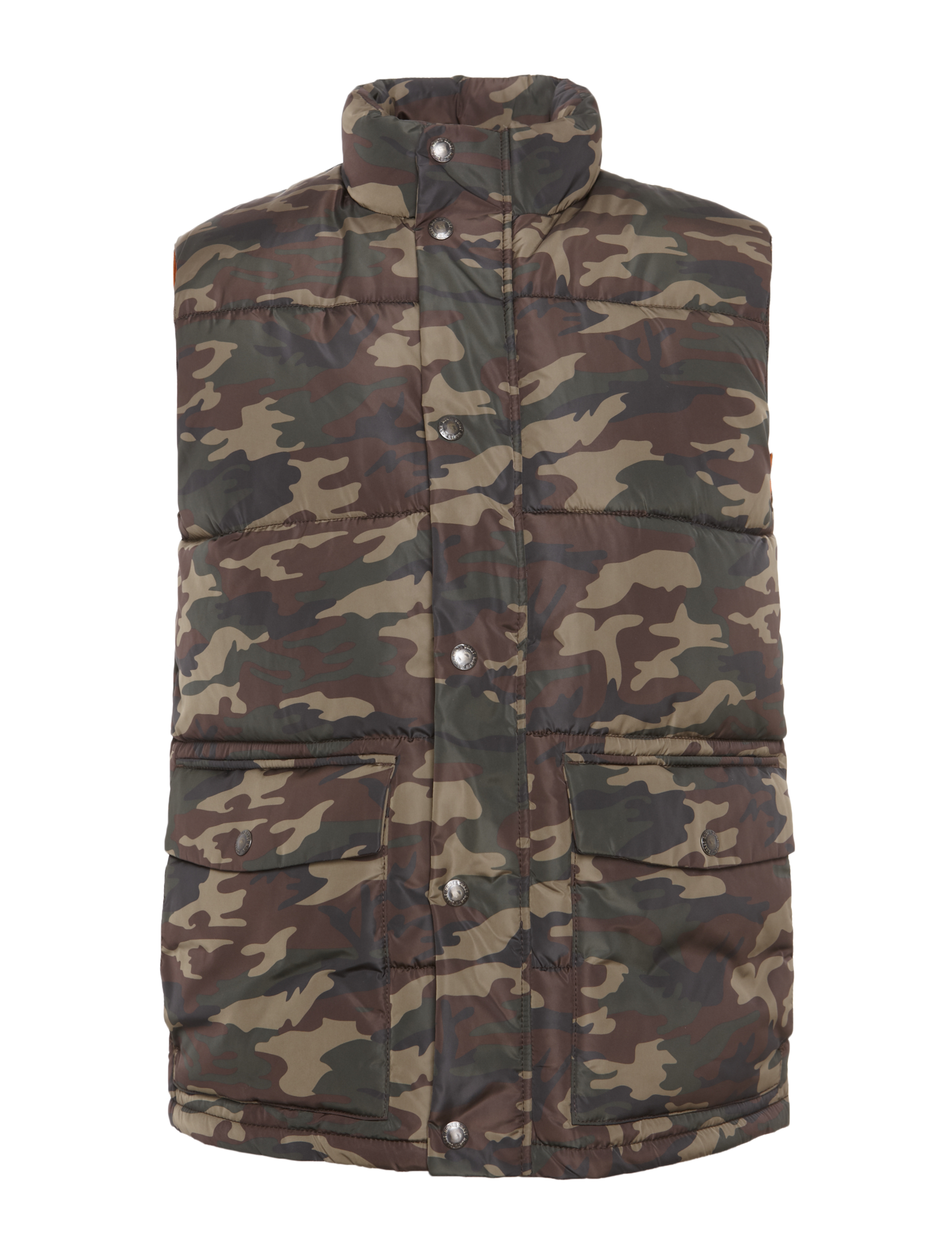 Camouflage Print Gilet 2 of 7