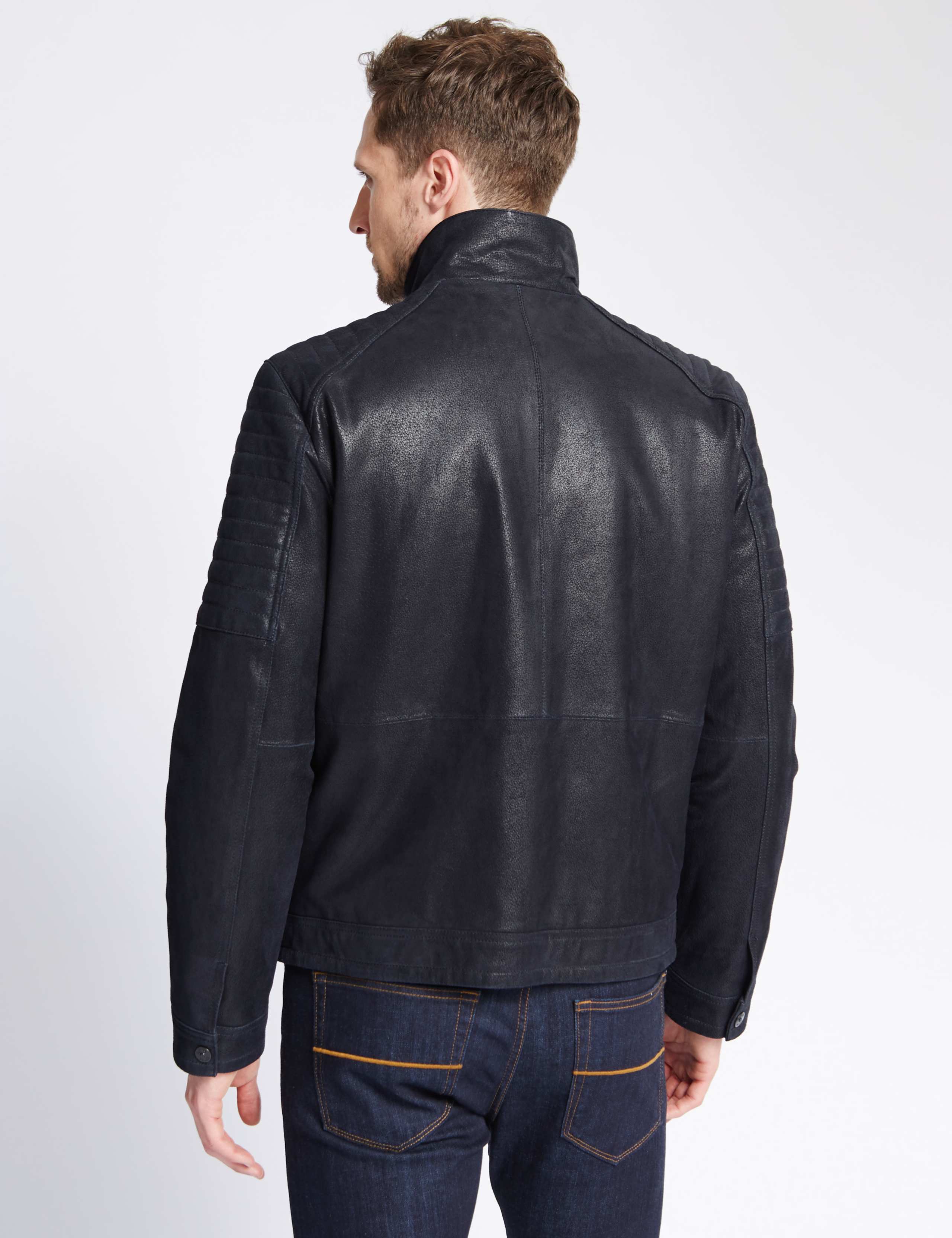 Leather Biker Jacket 3 of 6