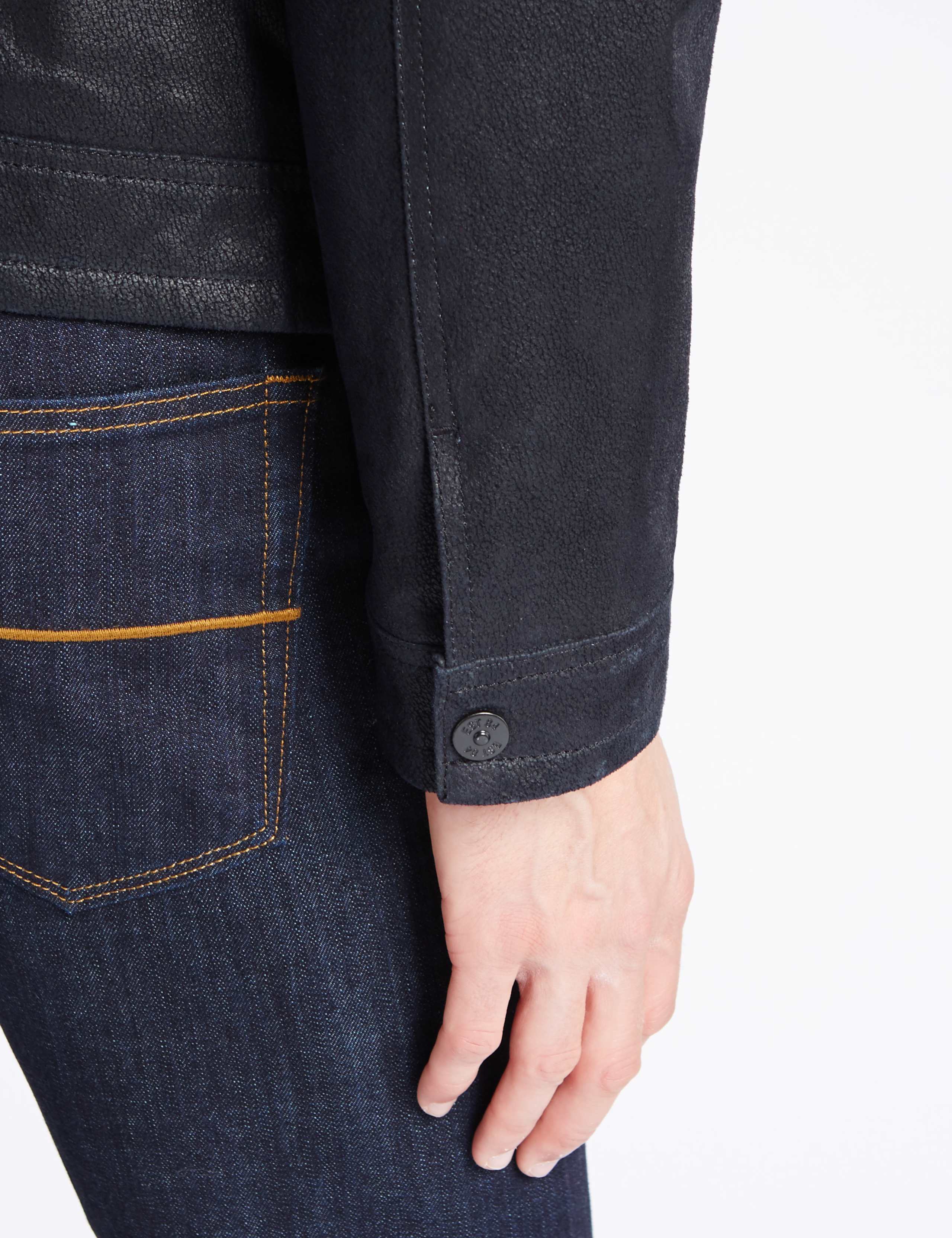 Leather Biker Jacket 5 of 6