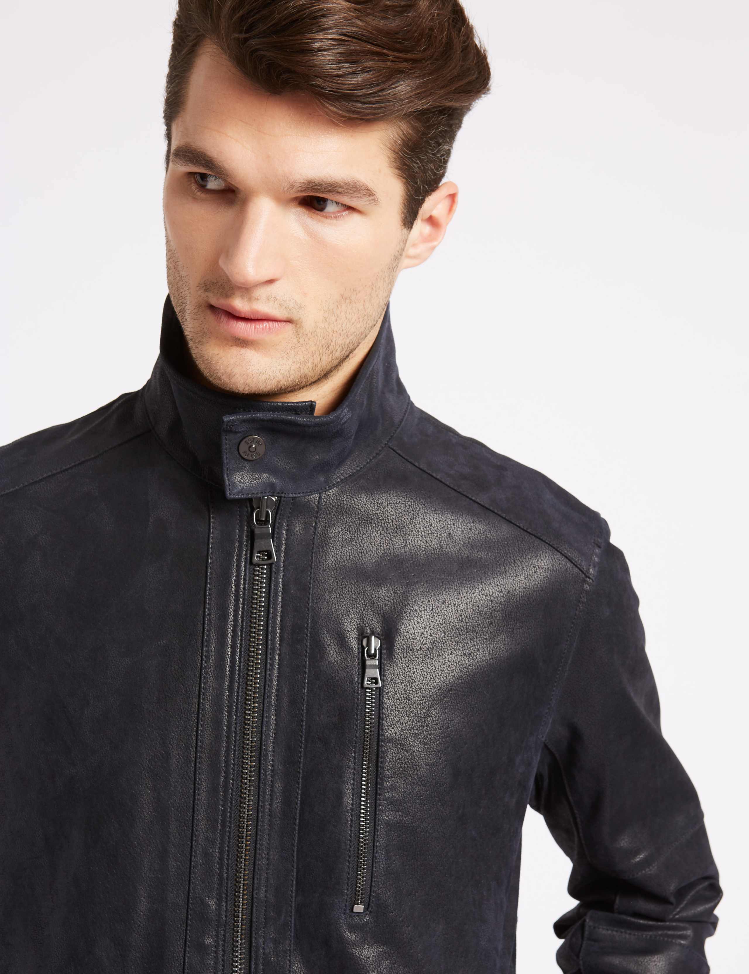 Leather Biker Jacket 5 of 6