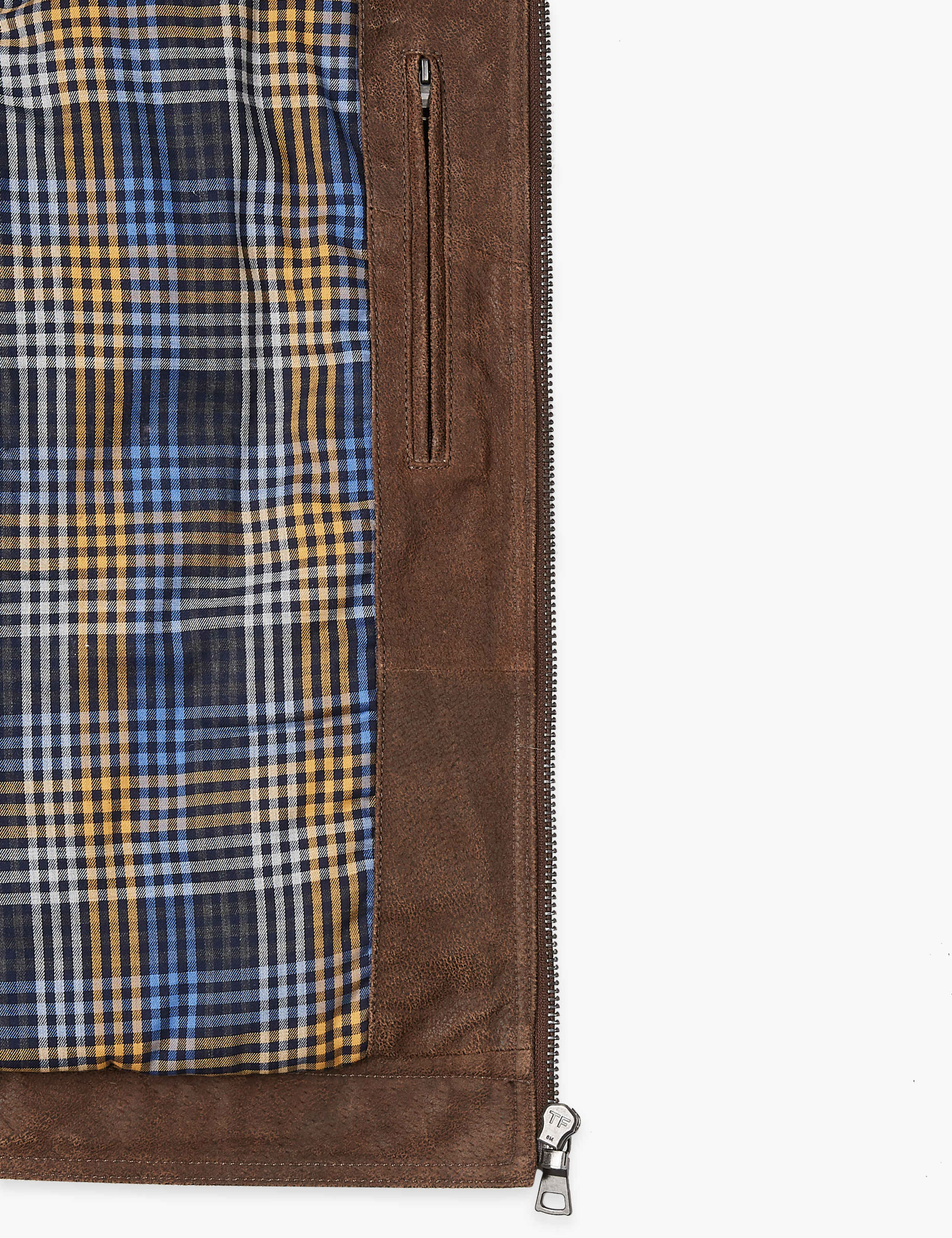 Suede Leather Biker Jacket 4 of 4